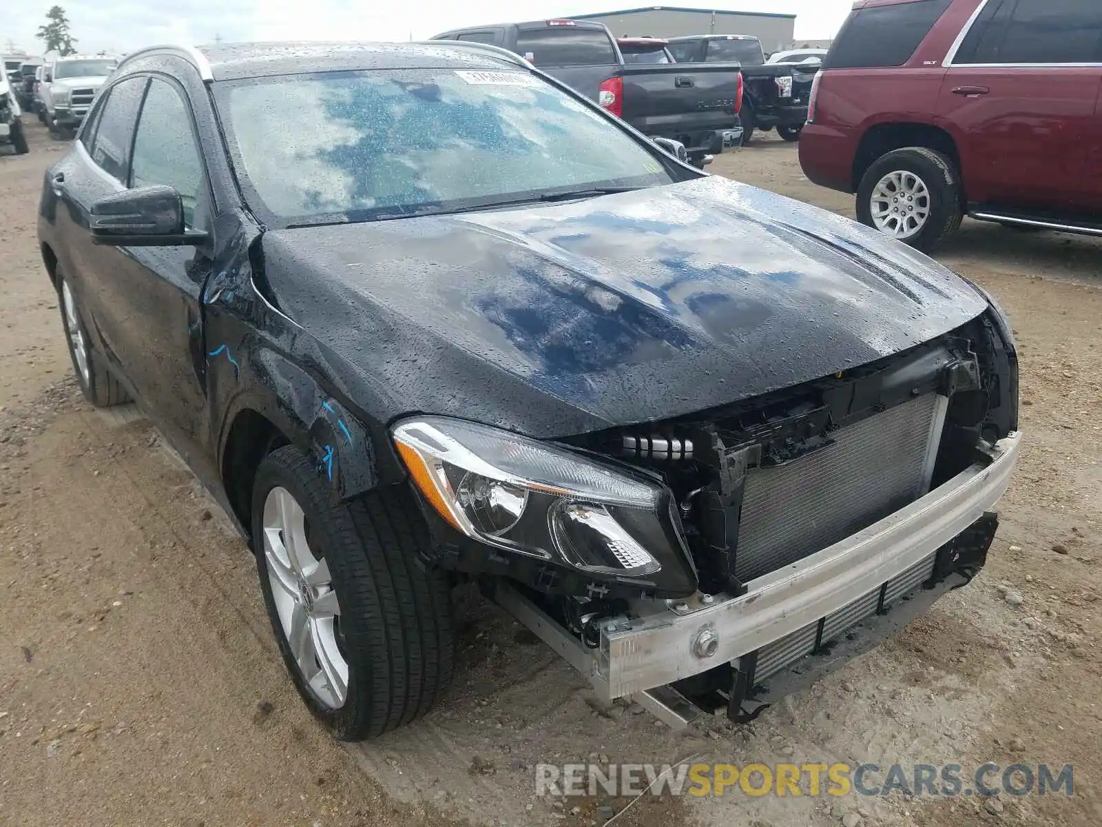 1 Photograph of a damaged car WDCTG4EB2KU011033 MERCEDES-BENZ G CLASS 2019