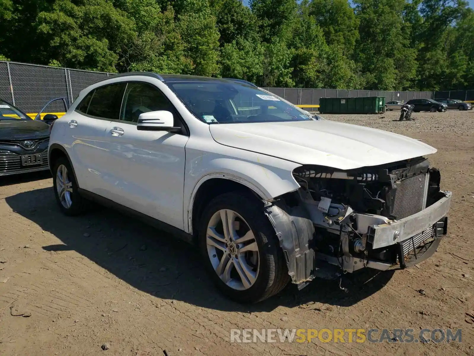 1 Photograph of a damaged car WDCTG4EB2KU014515 MERCEDES-BENZ G CLASS 2019