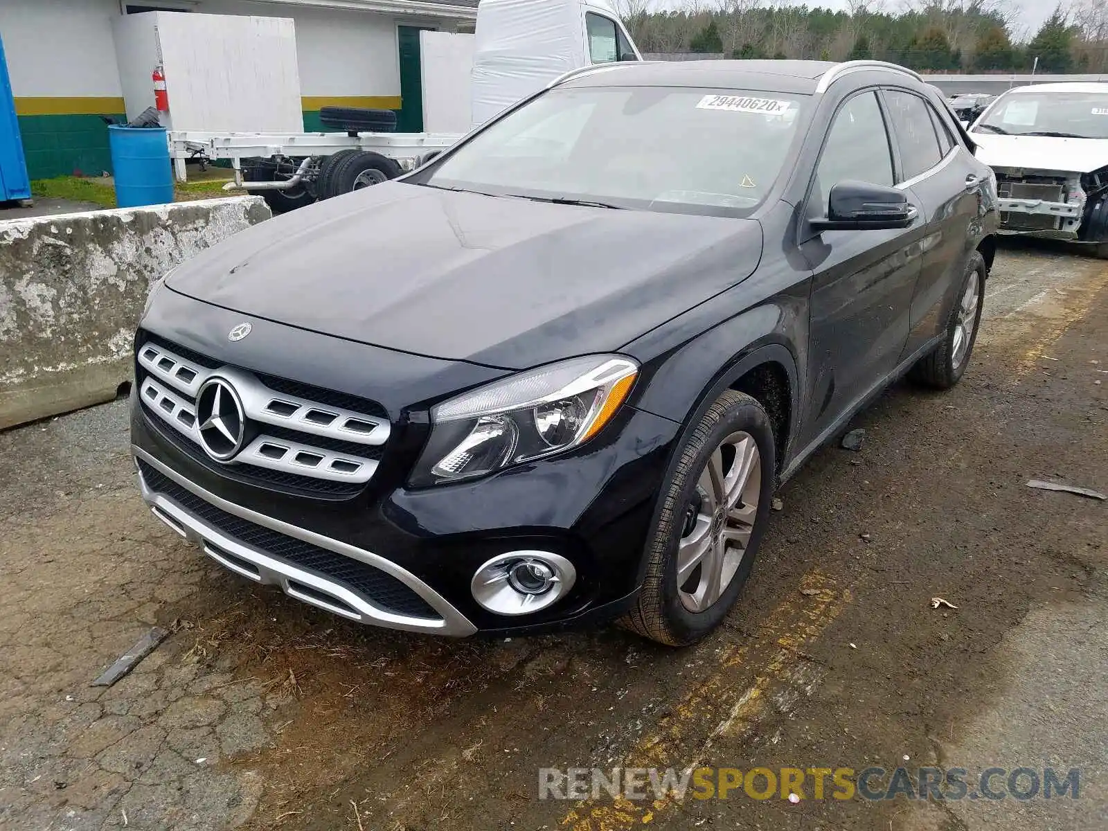 2 Photograph of a damaged car WDCTG4EB2KU018306 MERCEDES-BENZ G CLASS 2019