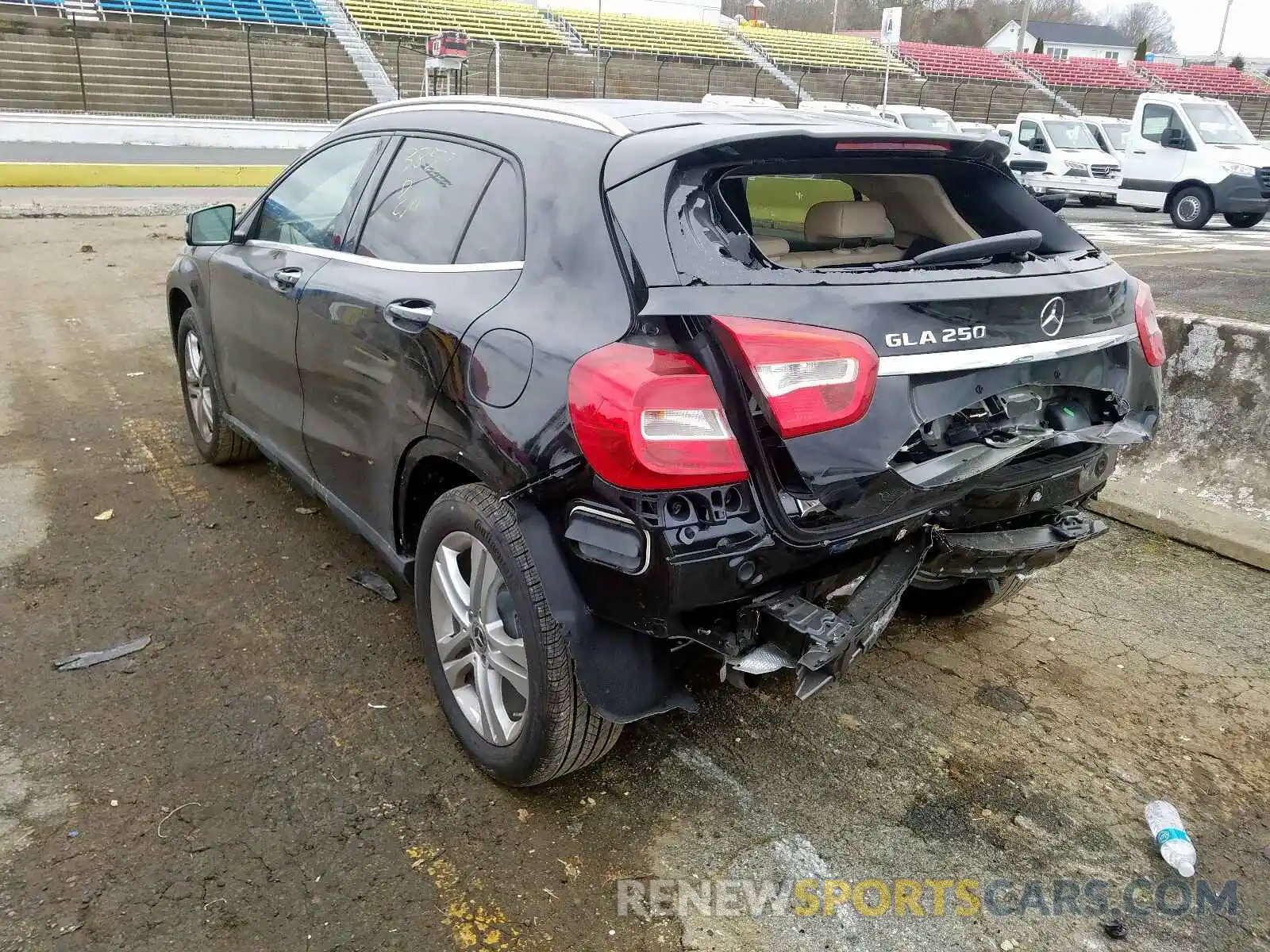 3 Photograph of a damaged car WDCTG4EB2KU018306 MERCEDES-BENZ G CLASS 2019