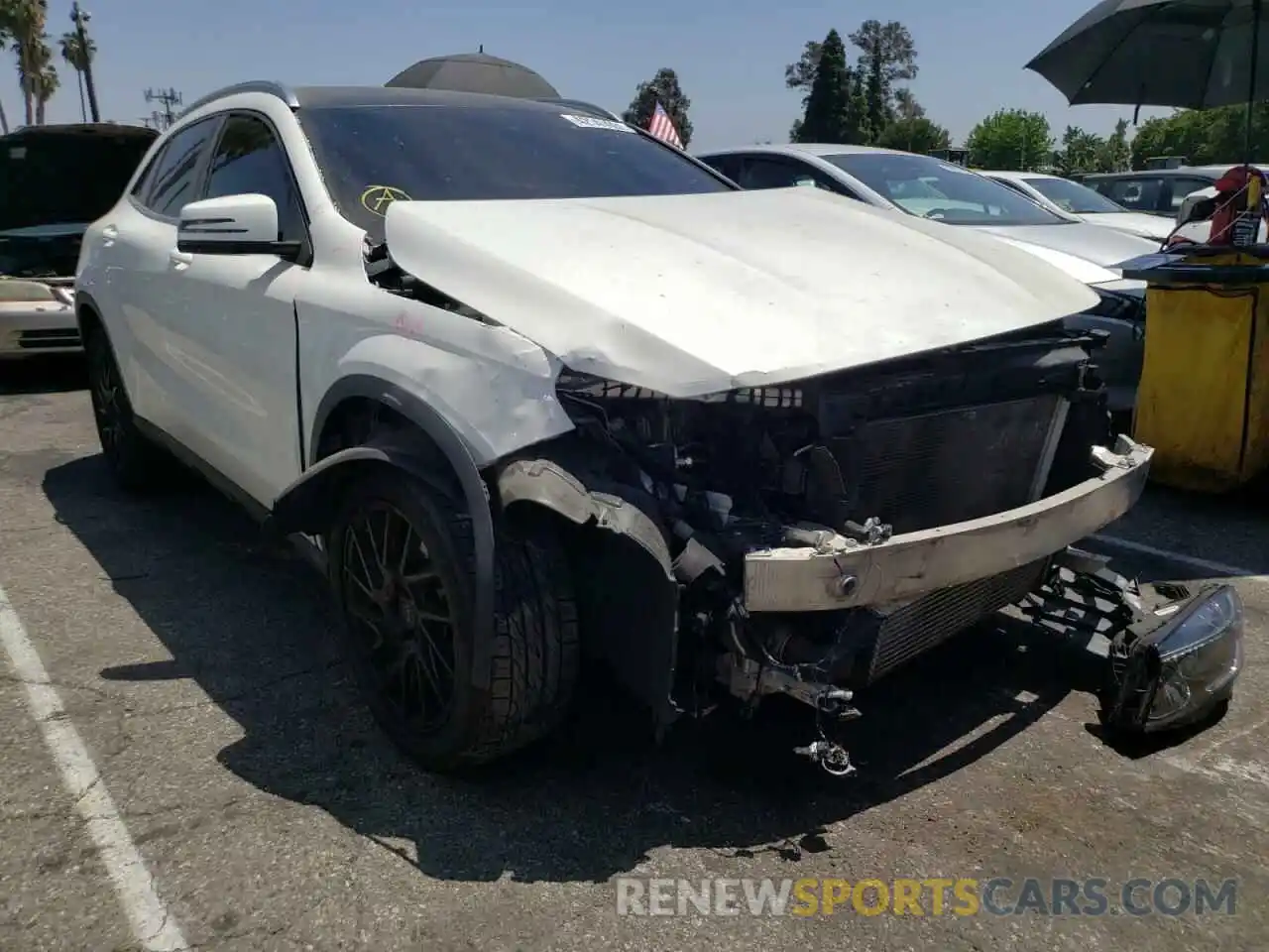 1 Photograph of a damaged car WDCTG4EB3KU003779 MERCEDES-BENZ G CLASS 2019