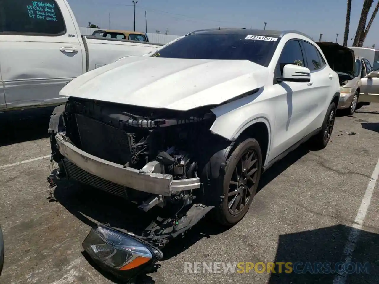 2 Photograph of a damaged car WDCTG4EB3KU003779 MERCEDES-BENZ G CLASS 2019