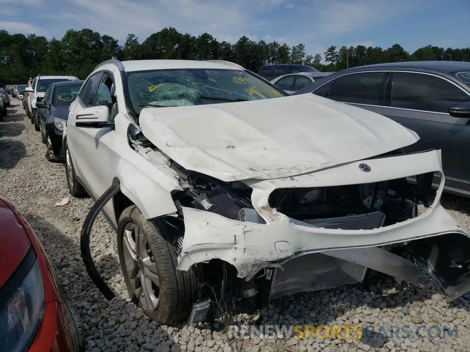 1 Photograph of a damaged car WDCTG4EB3KU006035 MERCEDES-BENZ G CLASS 2019