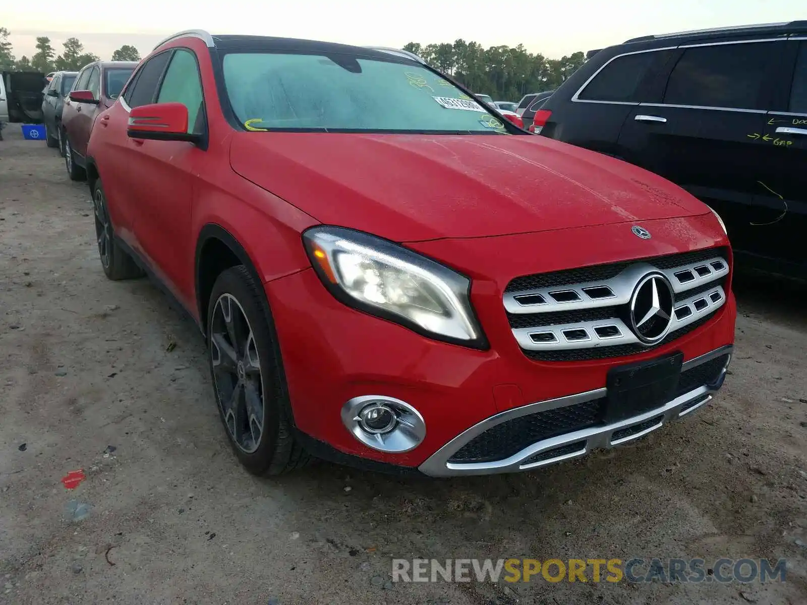 1 Photograph of a damaged car WDCTG4EB4KU001295 MERCEDES-BENZ G CLASS 2019