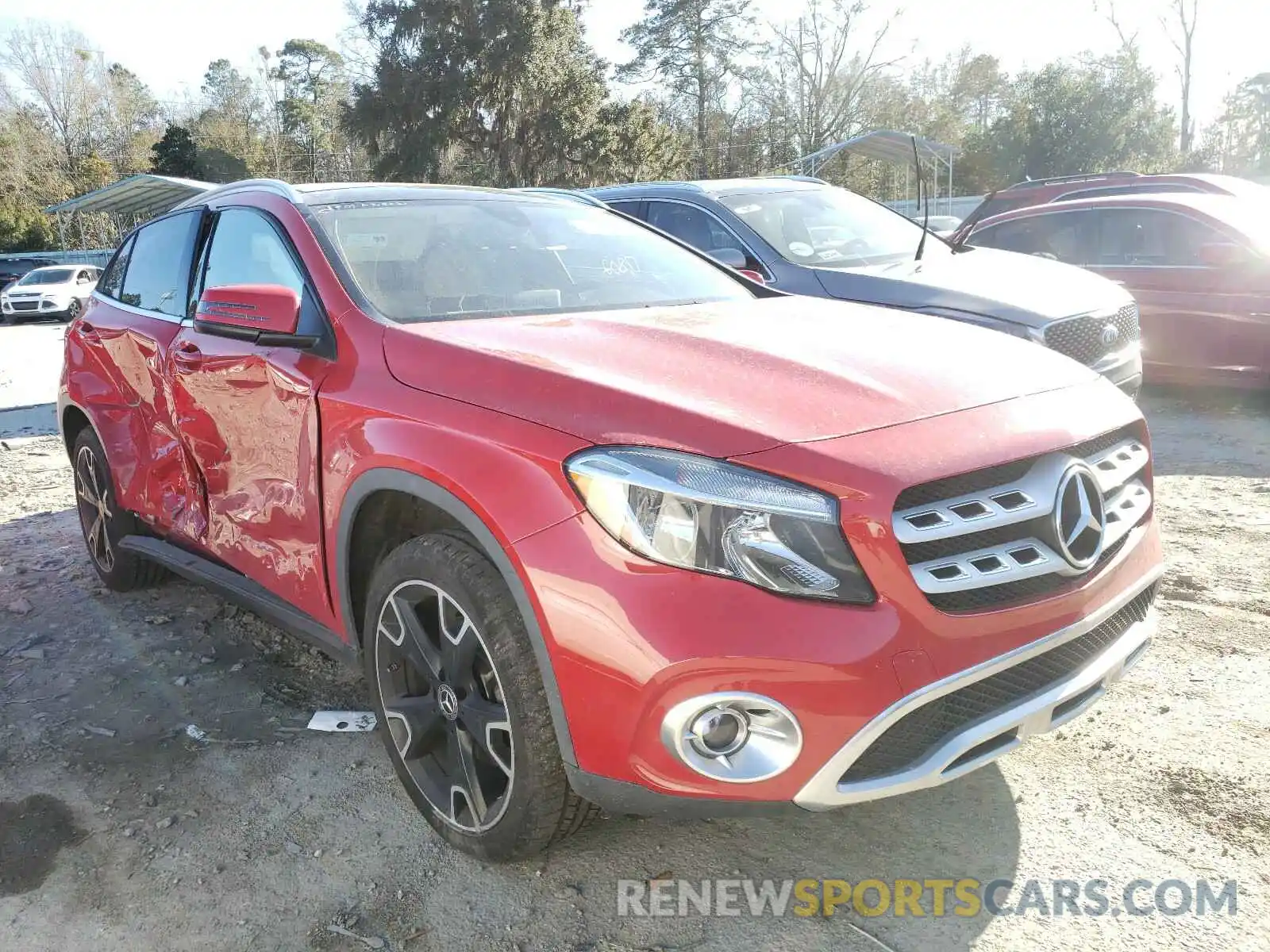 1 Photograph of a damaged car WDCTG4EB4KU010594 MERCEDES-BENZ G CLASS 2019