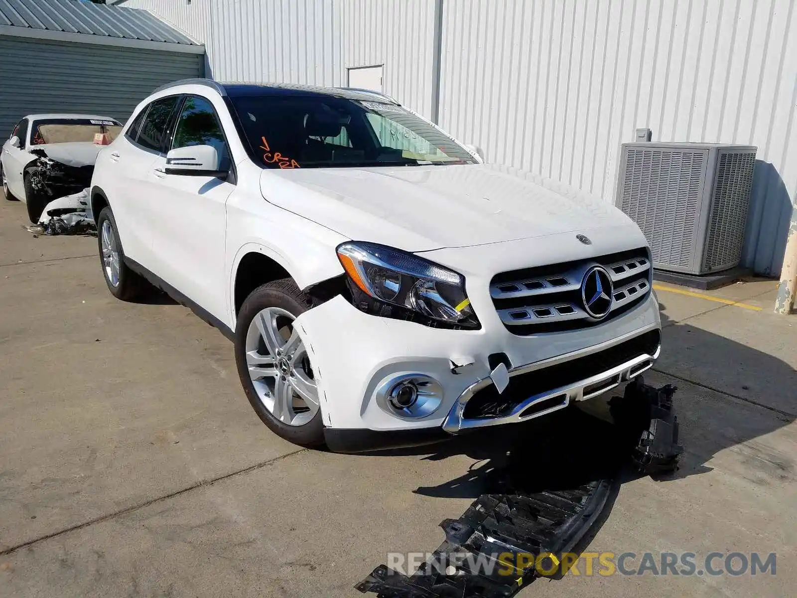 1 Photograph of a damaged car WDCTG4EB5KU010927 MERCEDES-BENZ G CLASS 2019