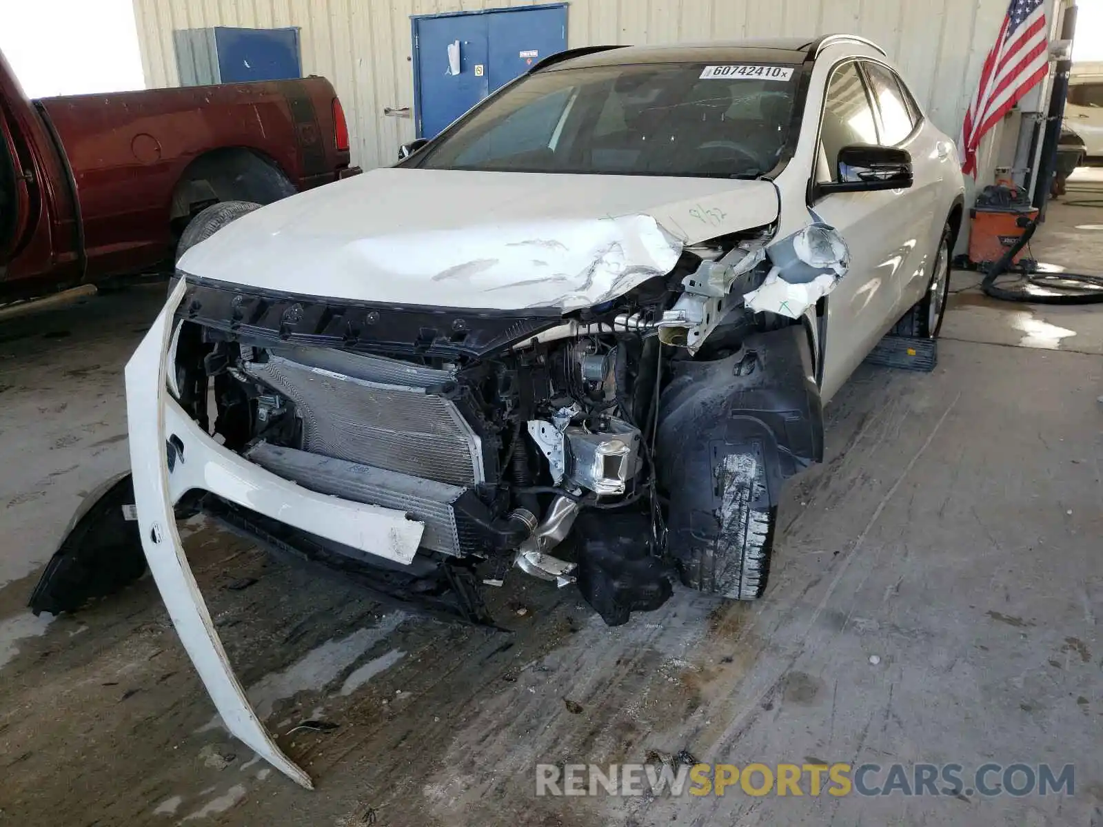 2 Фотография поврежденного автомобиля WDCTG4EB5KU011303 MERCEDES-BENZ G CLASS 2019
