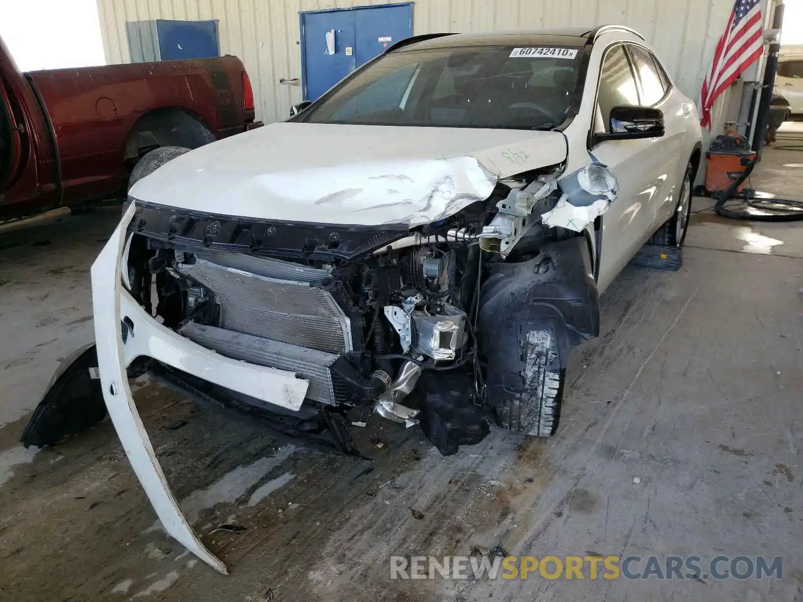 2 Photograph of a damaged car WDCTG4EB5KU011303 MERCEDES-BENZ G CLASS 2019