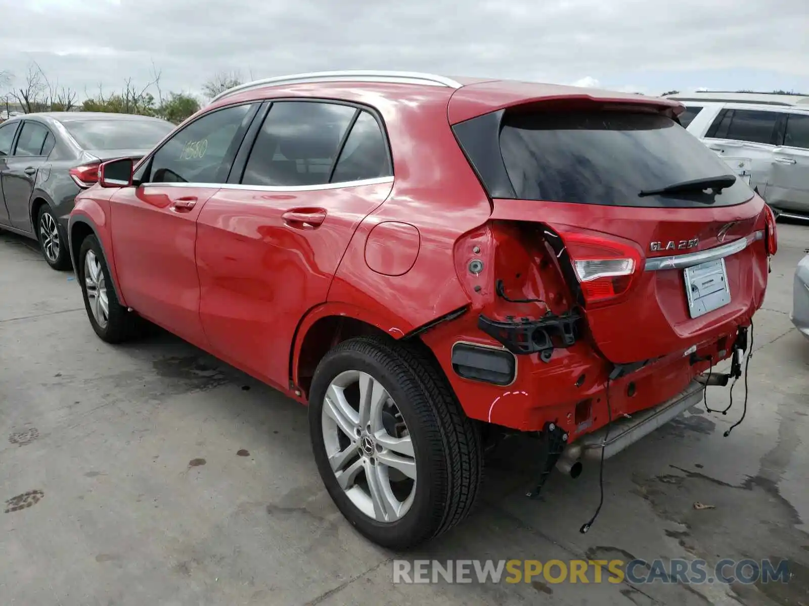 3 Photograph of a damaged car WDCTG4EB5KU014329 MERCEDES-BENZ G CLASS 2019