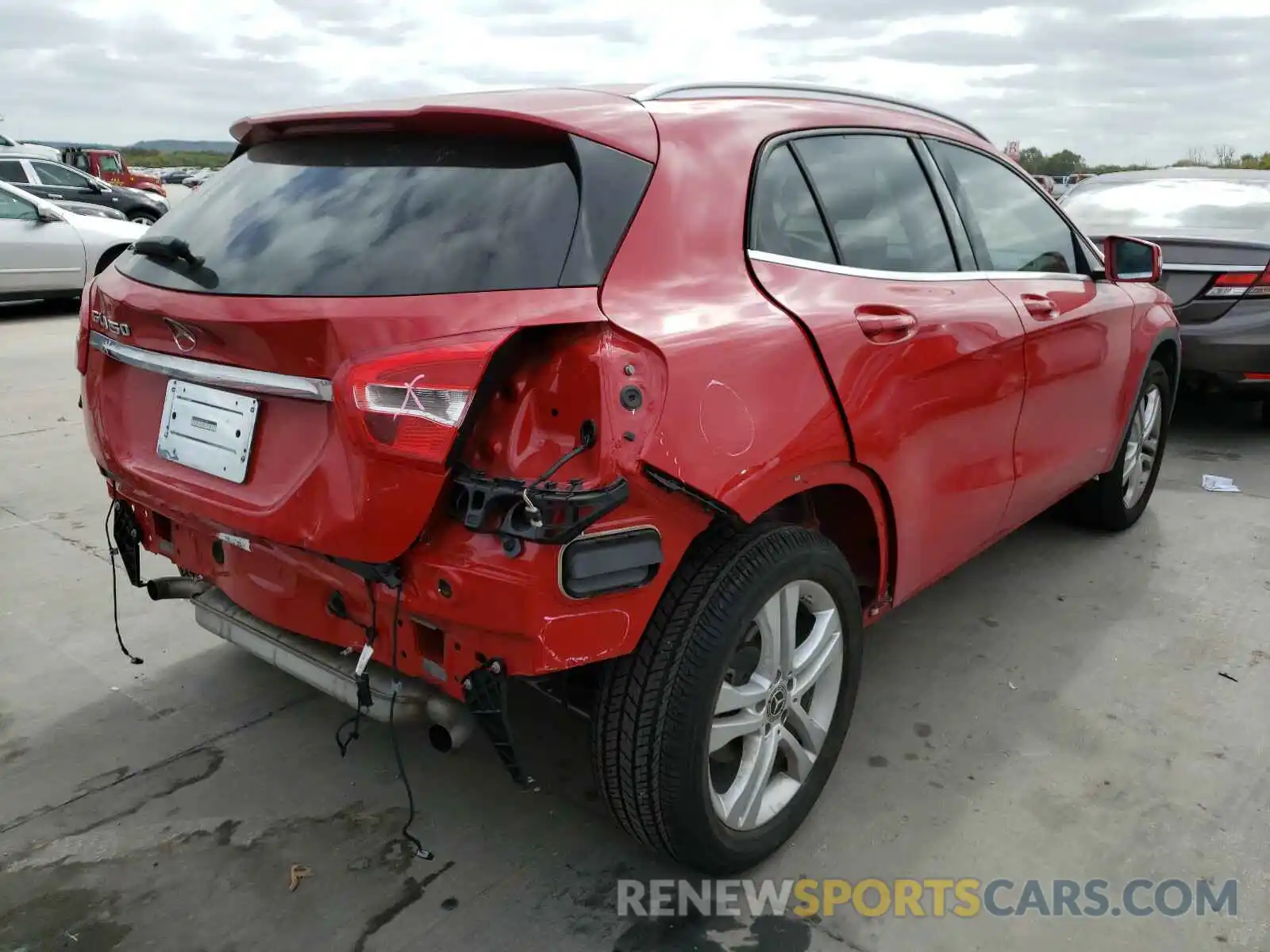 4 Photograph of a damaged car WDCTG4EB5KU014329 MERCEDES-BENZ G CLASS 2019