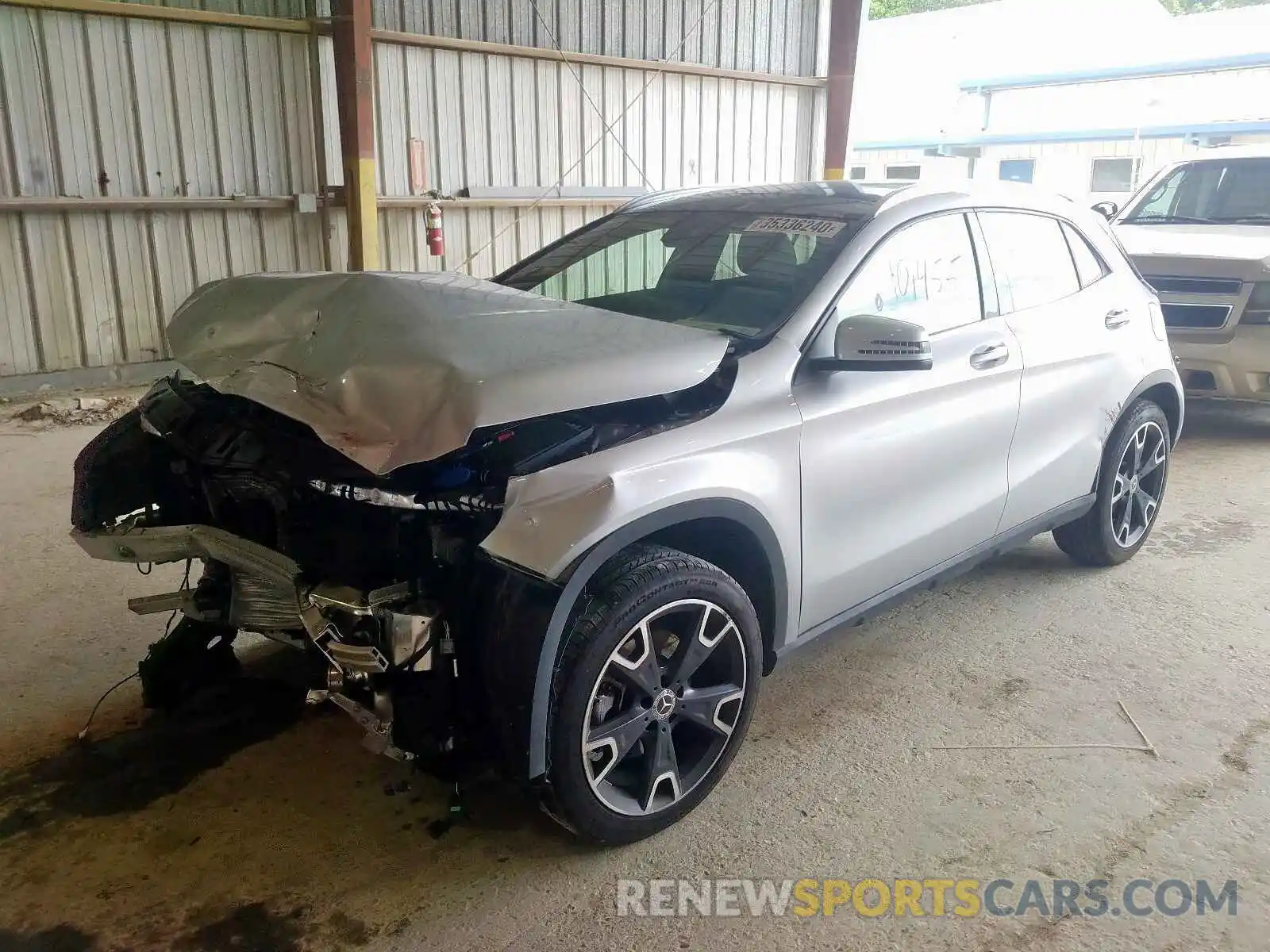 2 Photograph of a damaged car WDCTG4EB6KU007504 MERCEDES-BENZ G CLASS 2019