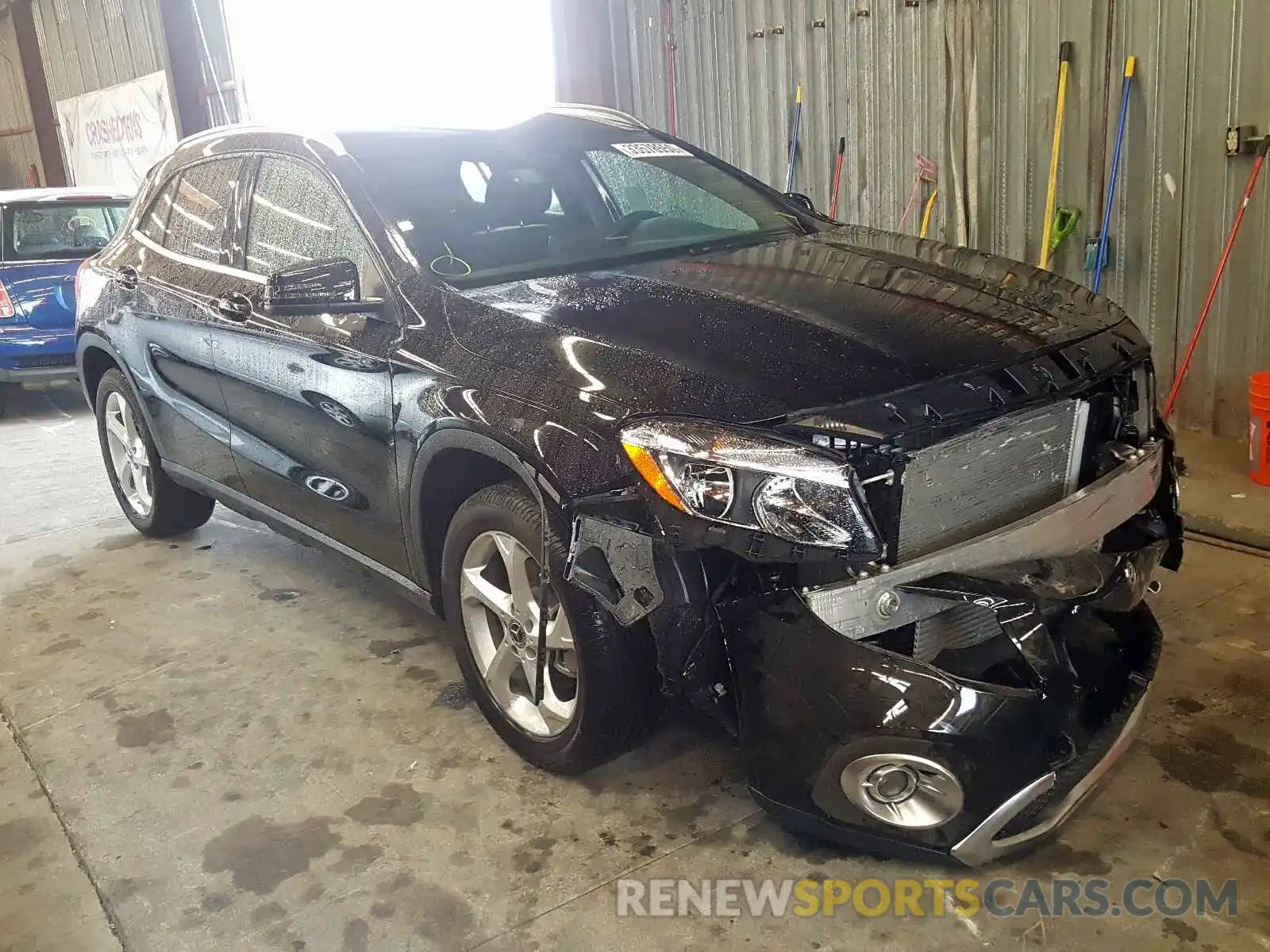 1 Photograph of a damaged car WDCTG4EB6KU013755 MERCEDES-BENZ G CLASS 2019