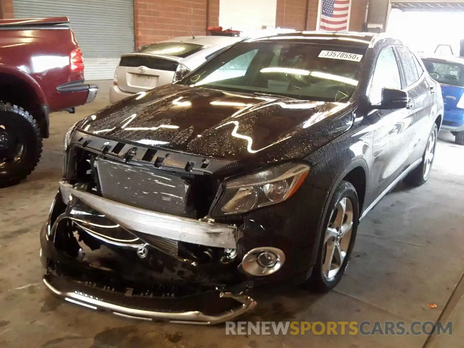 2 Photograph of a damaged car WDCTG4EB6KU013755 MERCEDES-BENZ G CLASS 2019