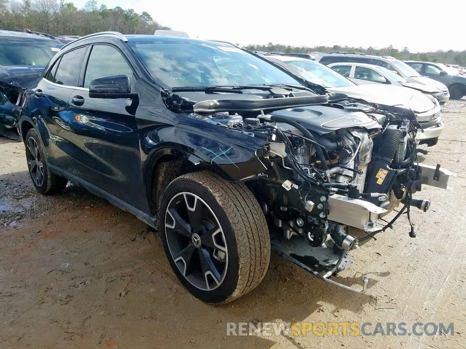 1 Photograph of a damaged car WDCTG4EB7KJ551429 MERCEDES-BENZ G CLASS 2019