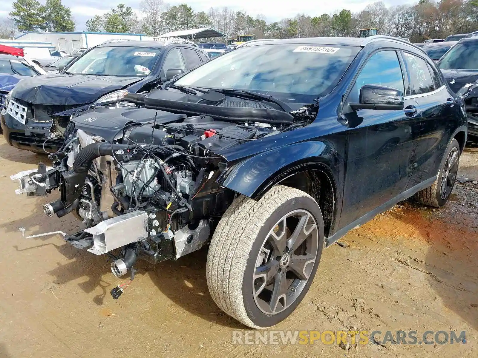 2 Photograph of a damaged car WDCTG4EB7KJ551429 MERCEDES-BENZ G CLASS 2019