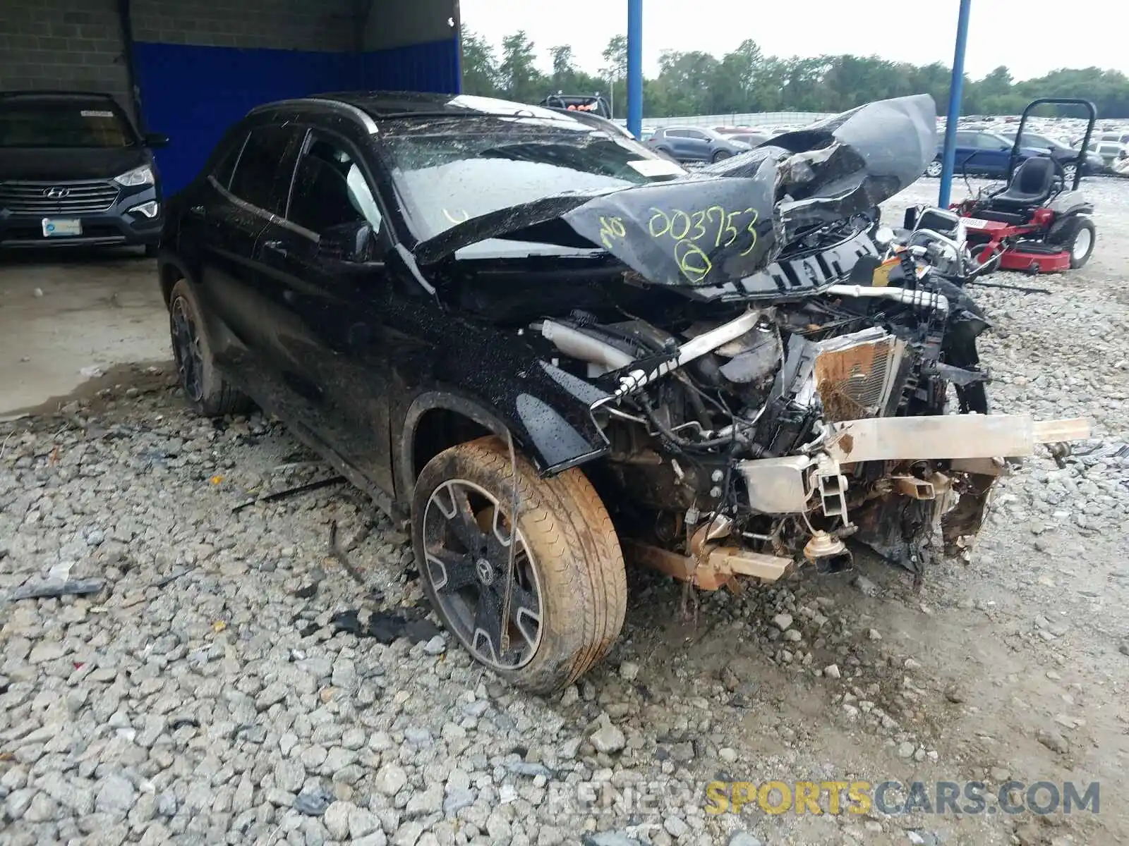 1 Photograph of a damaged car WDCTG4EB7KU003753 MERCEDES-BENZ G CLASS 2019