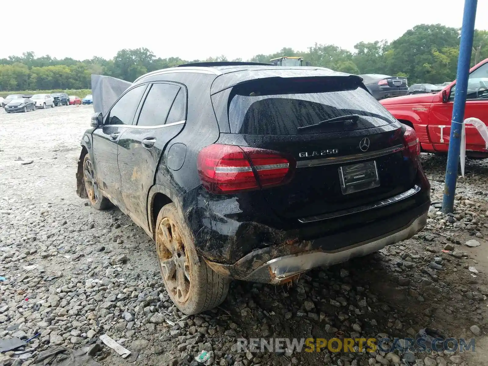 3 Photograph of a damaged car WDCTG4EB7KU003753 MERCEDES-BENZ G CLASS 2019