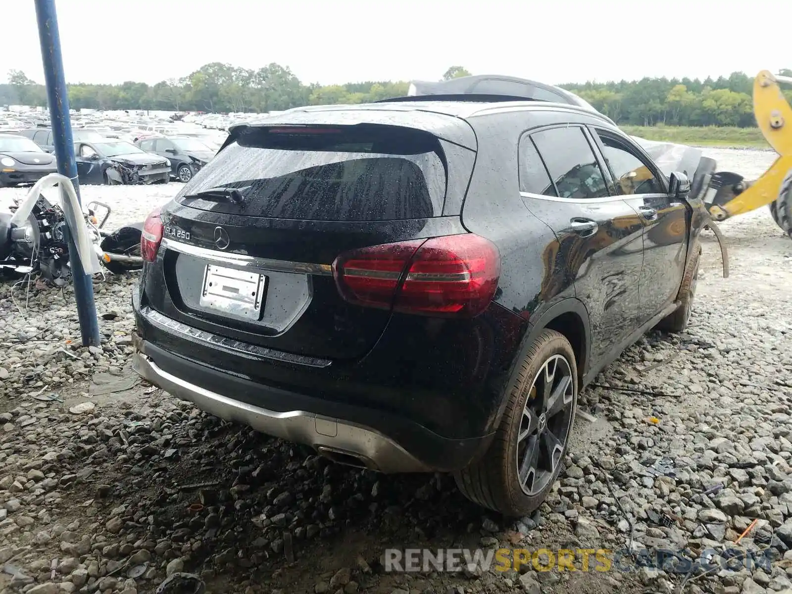 4 Photograph of a damaged car WDCTG4EB7KU003753 MERCEDES-BENZ G CLASS 2019