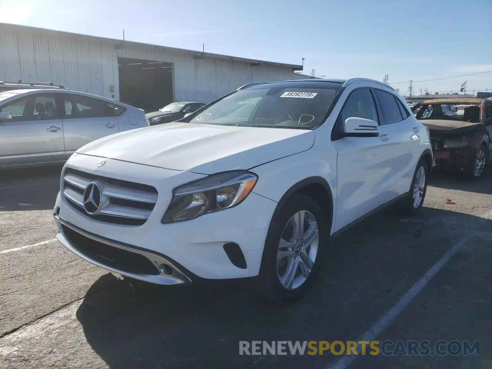 2 Photograph of a damaged car WDCTG4EB7KU017295 MERCEDES-BENZ G CLASS 2019