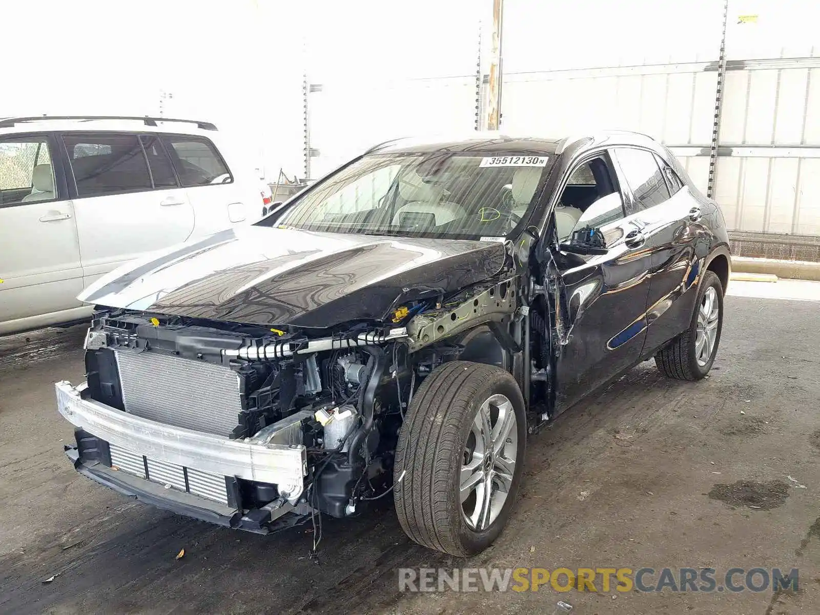 2 Photograph of a damaged car WDCTG4EB7KU019046 MERCEDES-BENZ G CLASS 2019