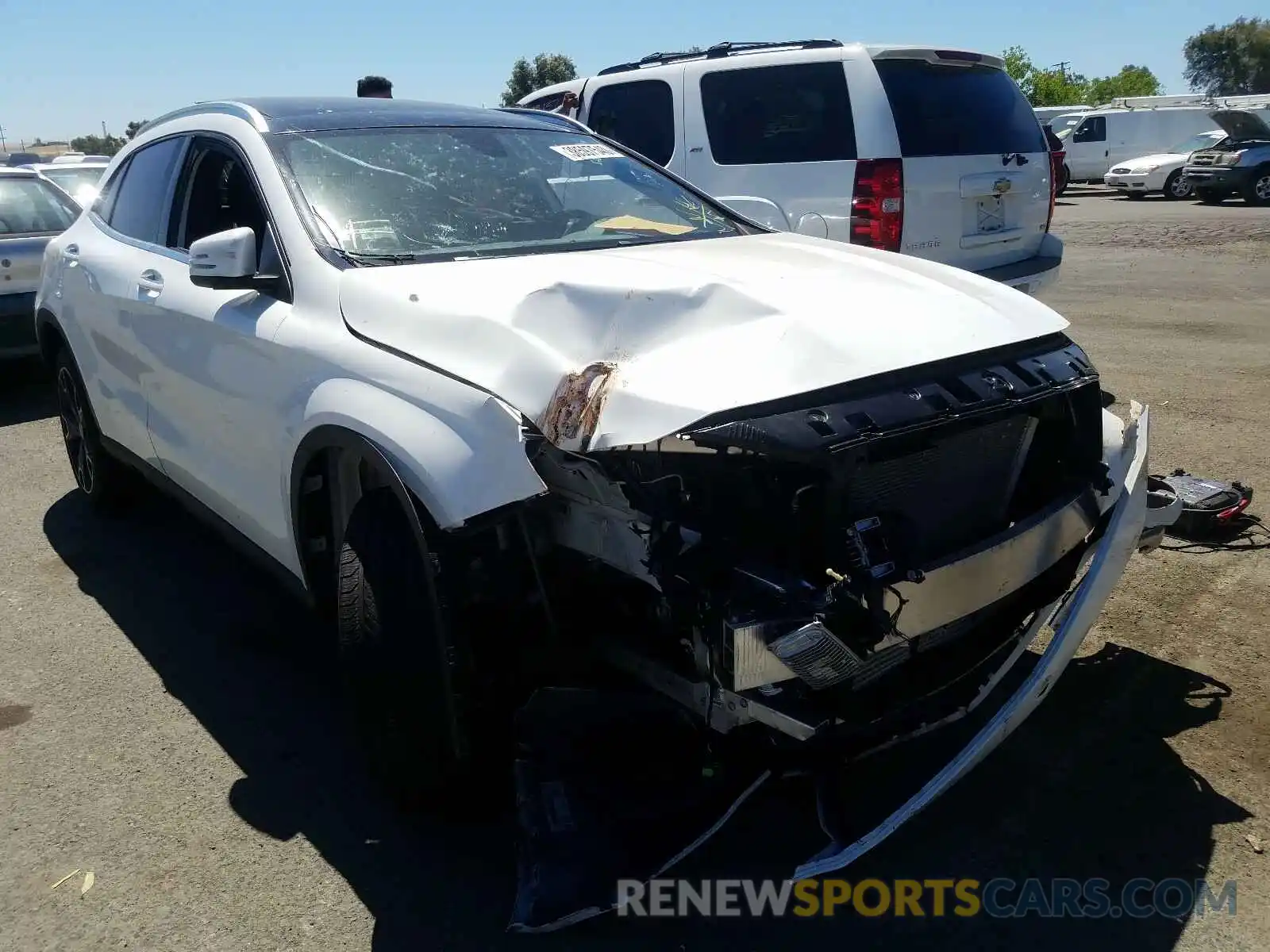 1 Photograph of a damaged car WDCTG4EB8KJ579465 MERCEDES-BENZ G CLASS 2019