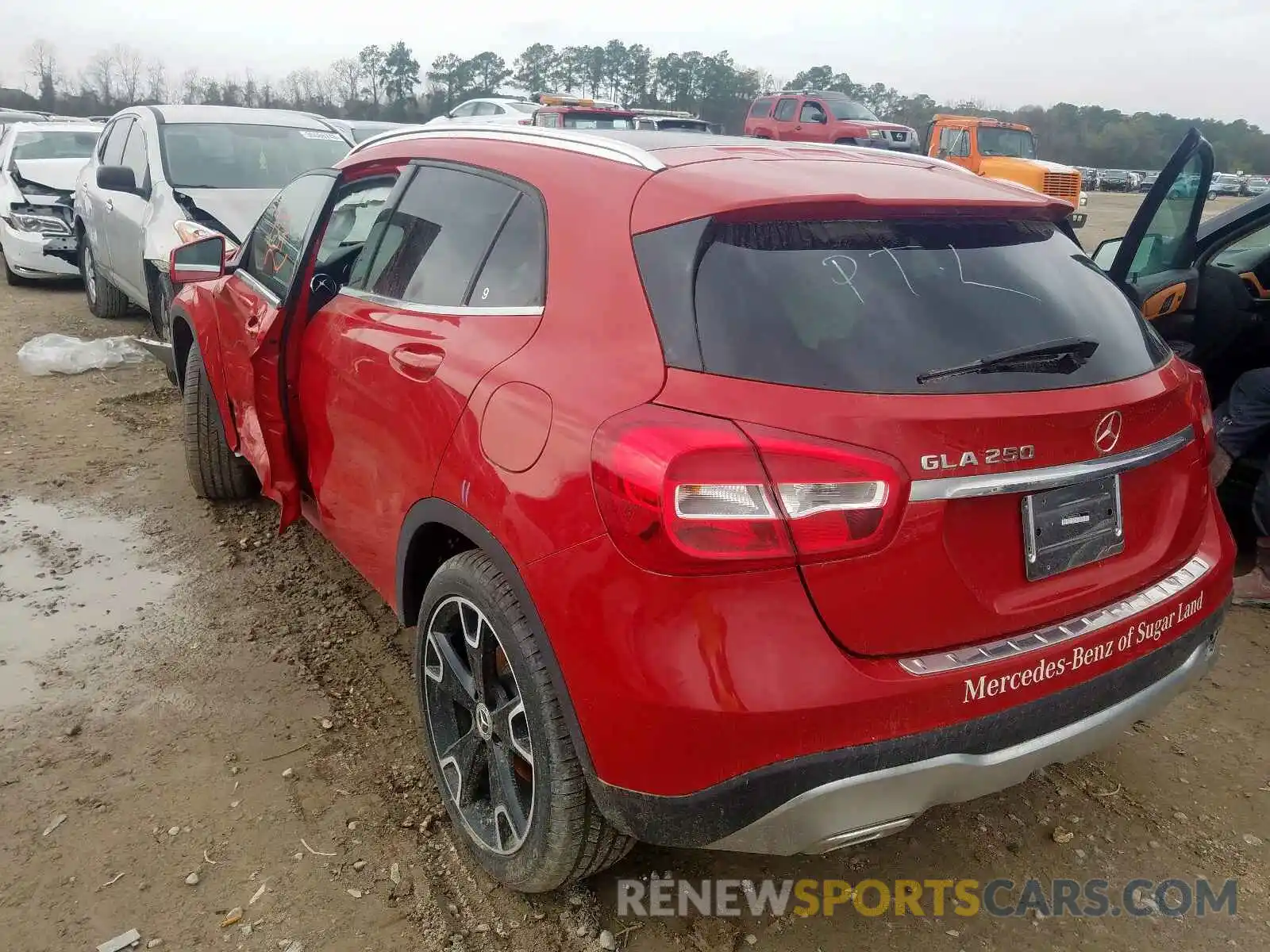 3 Photograph of a damaged car WDCTG4EB8KU013126 MERCEDES-BENZ G CLASS 2019