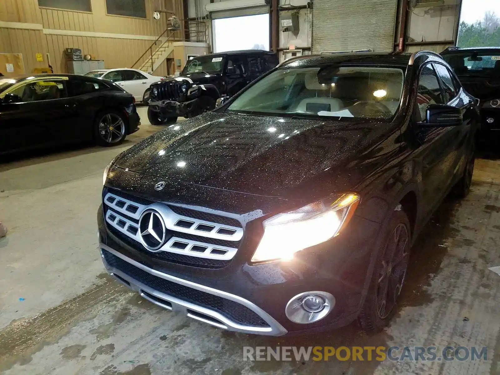 2 Photograph of a damaged car WDCTG4EB8KU013370 MERCEDES-BENZ G CLASS 2019