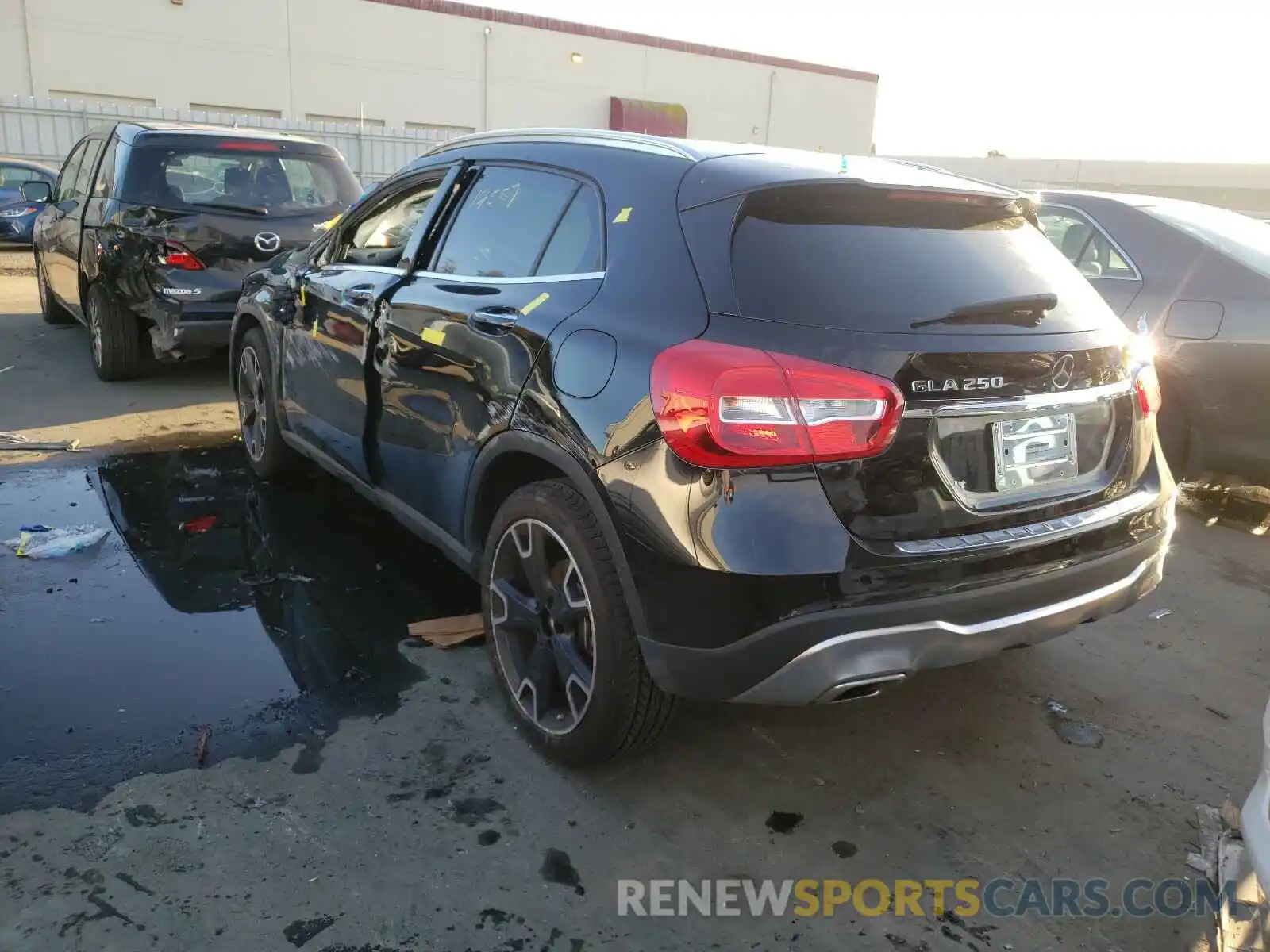 3 Photograph of a damaged car WDCTG4EB8KU017550 MERCEDES-BENZ G CLASS 2019