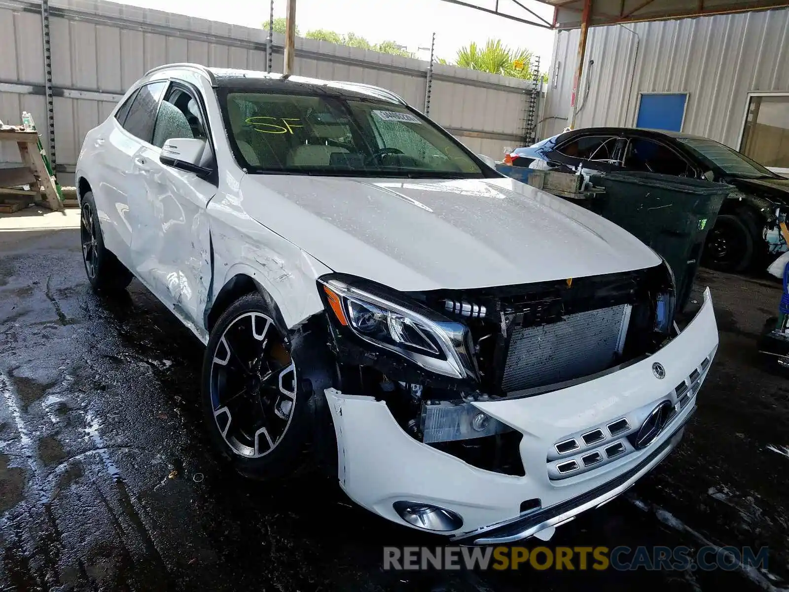 1 Photograph of a damaged car WDCTG4EB9KJ552128 MERCEDES-BENZ G CLASS 2019