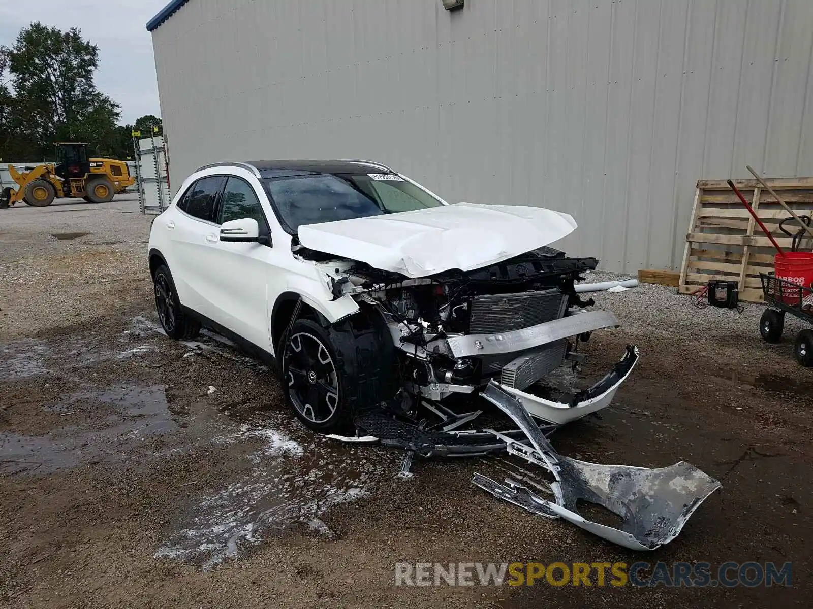 1 Photograph of a damaged car WDCTG4EB9KJ586196 MERCEDES-BENZ G CLASS 2019