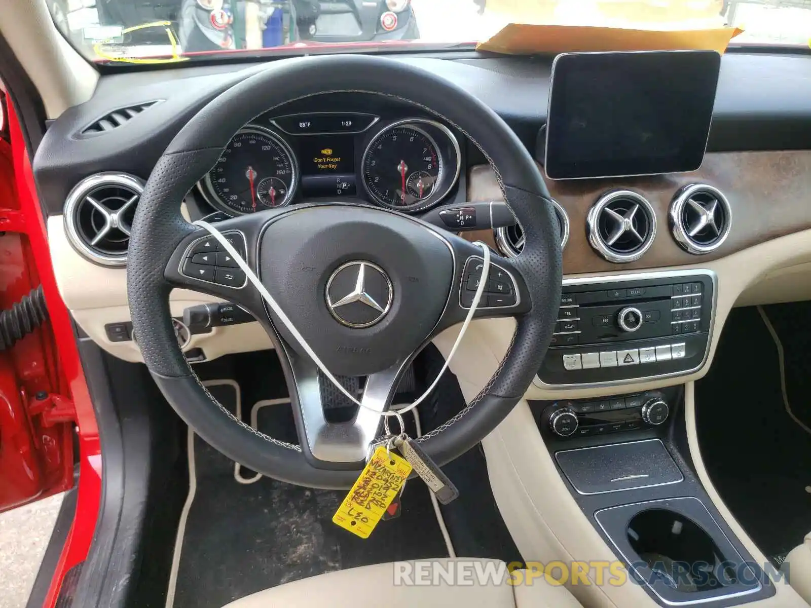 9 Фотография поврежденного автомобиля WDCTG4EB9KJ616927 MERCEDES-BENZ G CLASS 2019