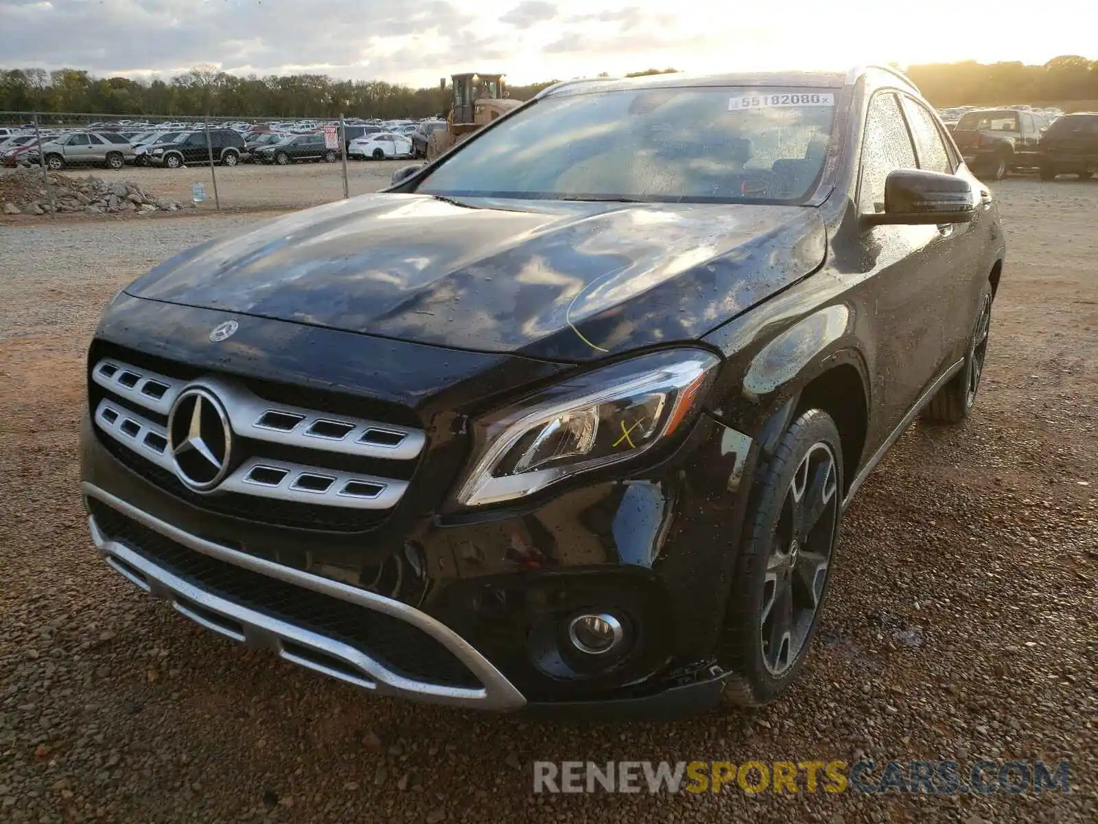 2 Photograph of a damaged car WDCTG4EB9KU000644 MERCEDES-BENZ G CLASS 2019