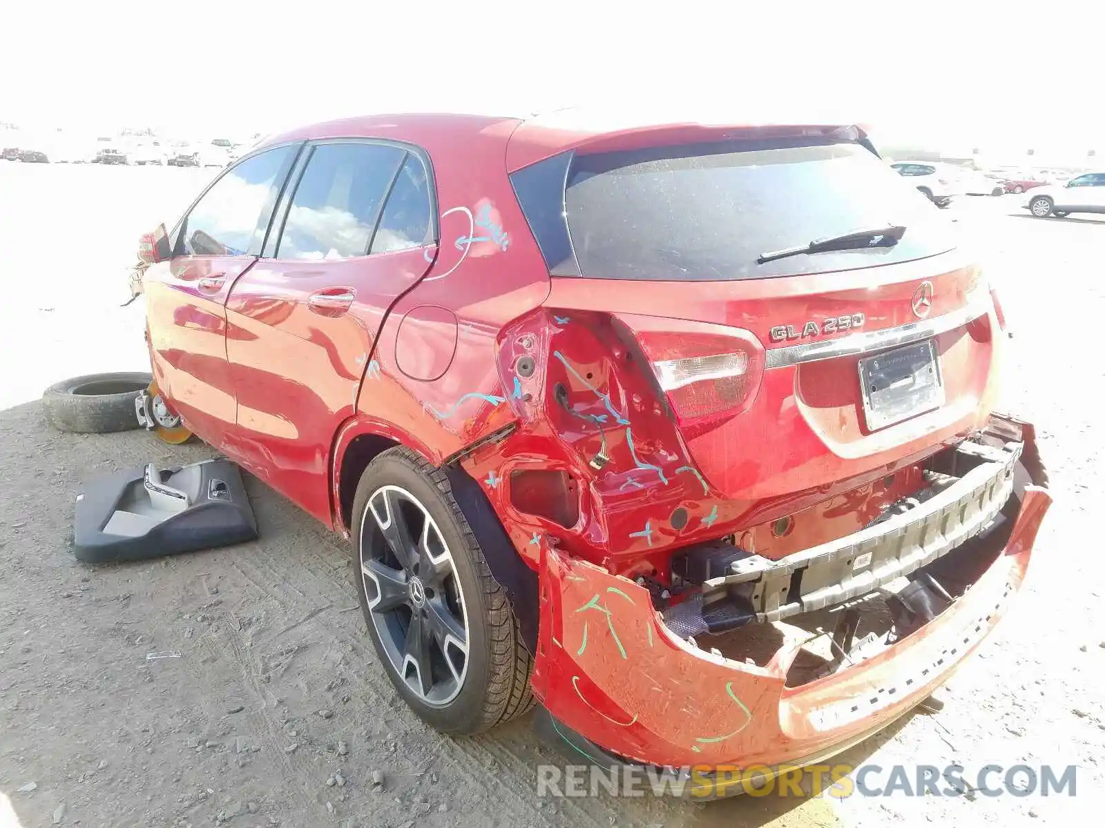 3 Photograph of a damaged car WDCTG4EB9KU001762 MERCEDES-BENZ G CLASS 2019