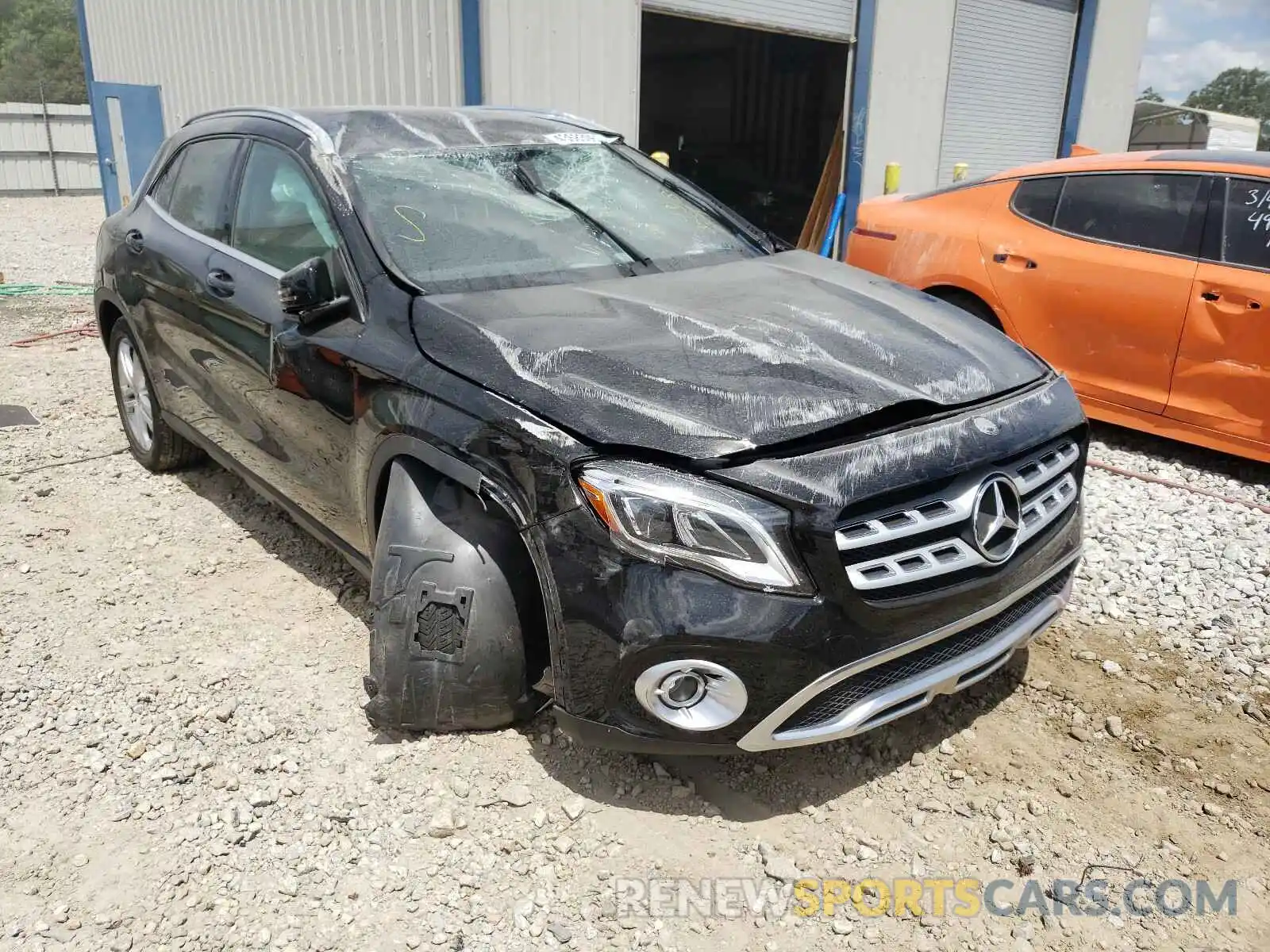 1 Photograph of a damaged car WDCTG4EB9KU003883 MERCEDES-BENZ G CLASS 2019