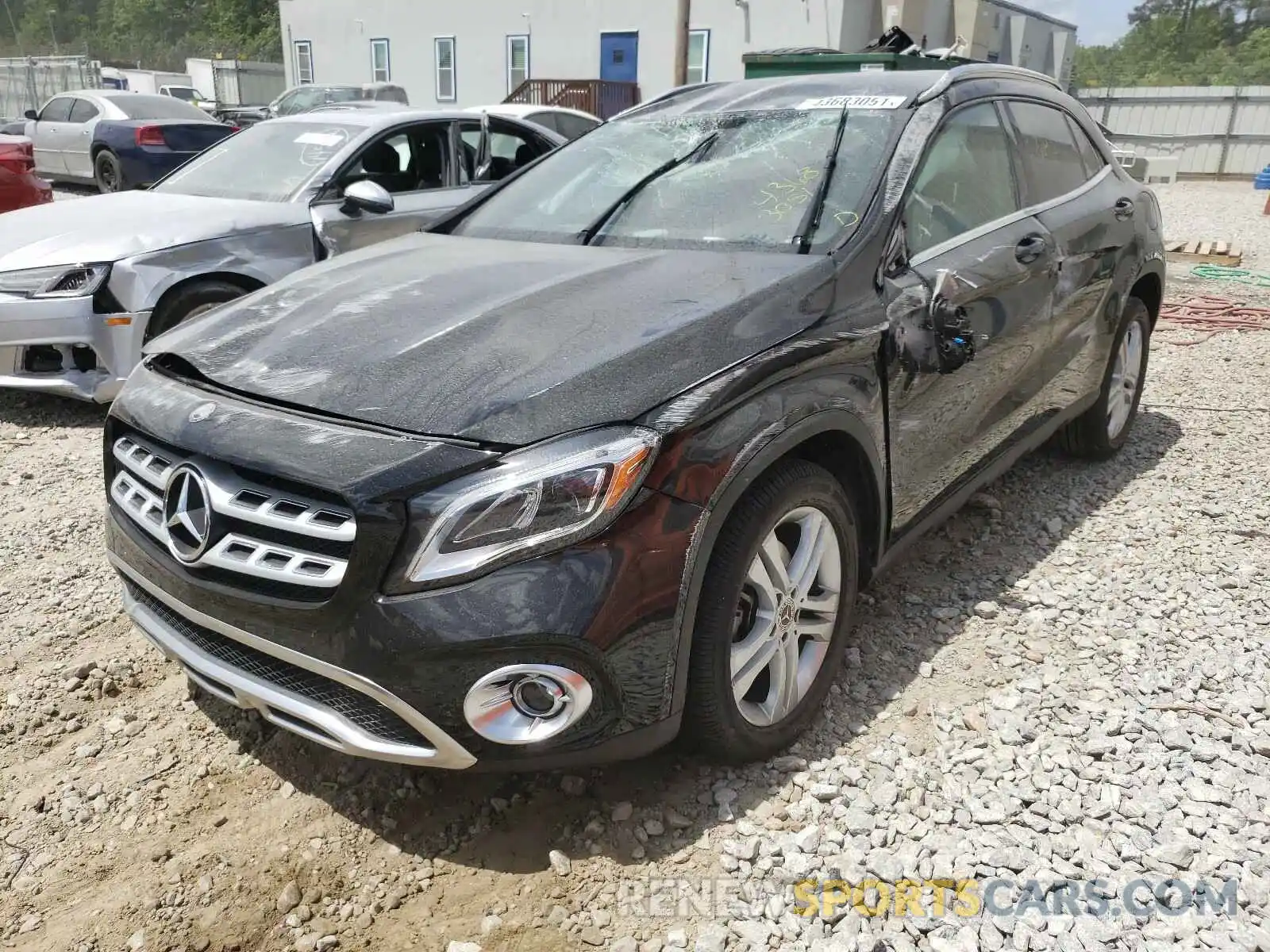 2 Photograph of a damaged car WDCTG4EB9KU003883 MERCEDES-BENZ G CLASS 2019