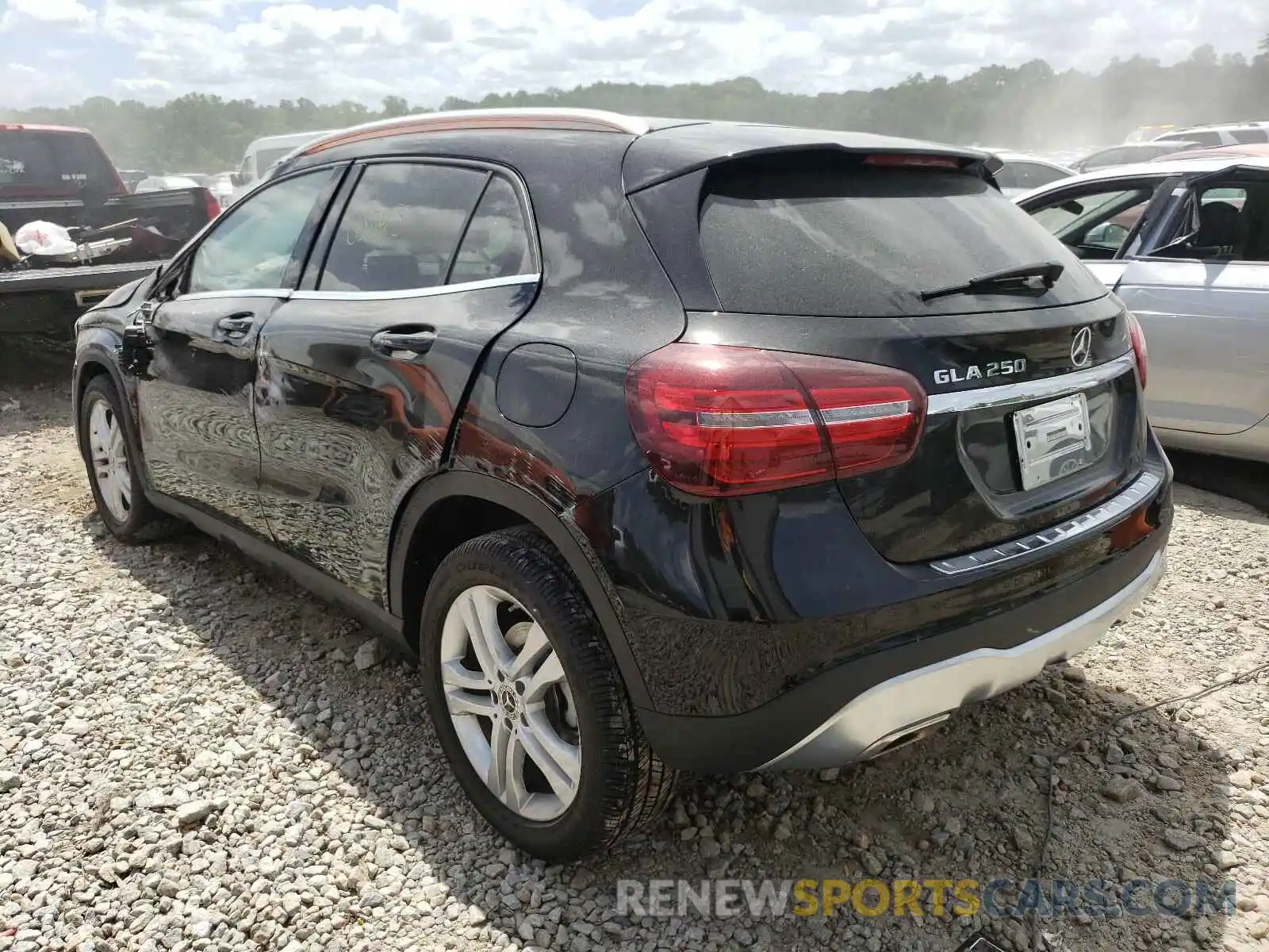 3 Photograph of a damaged car WDCTG4EB9KU003883 MERCEDES-BENZ G CLASS 2019