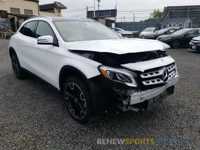 1 Photograph of a damaged car WDCTG4EB9KU004712 MERCEDES-BENZ G CLASS 2019