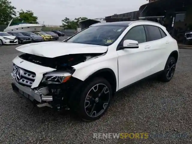 2 Photograph of a damaged car WDCTG4EB9KU004712 MERCEDES-BENZ G CLASS 2019