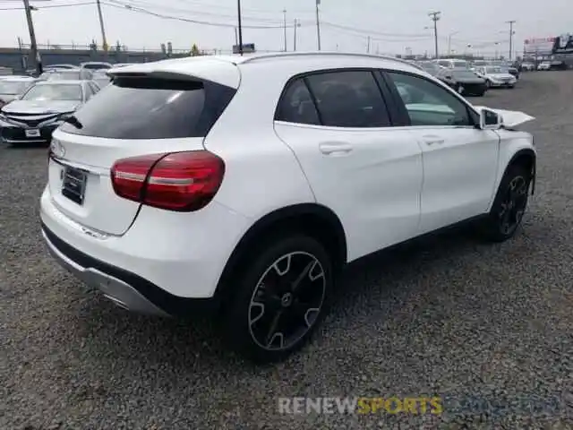 4 Photograph of a damaged car WDCTG4EB9KU004712 MERCEDES-BENZ G CLASS 2019