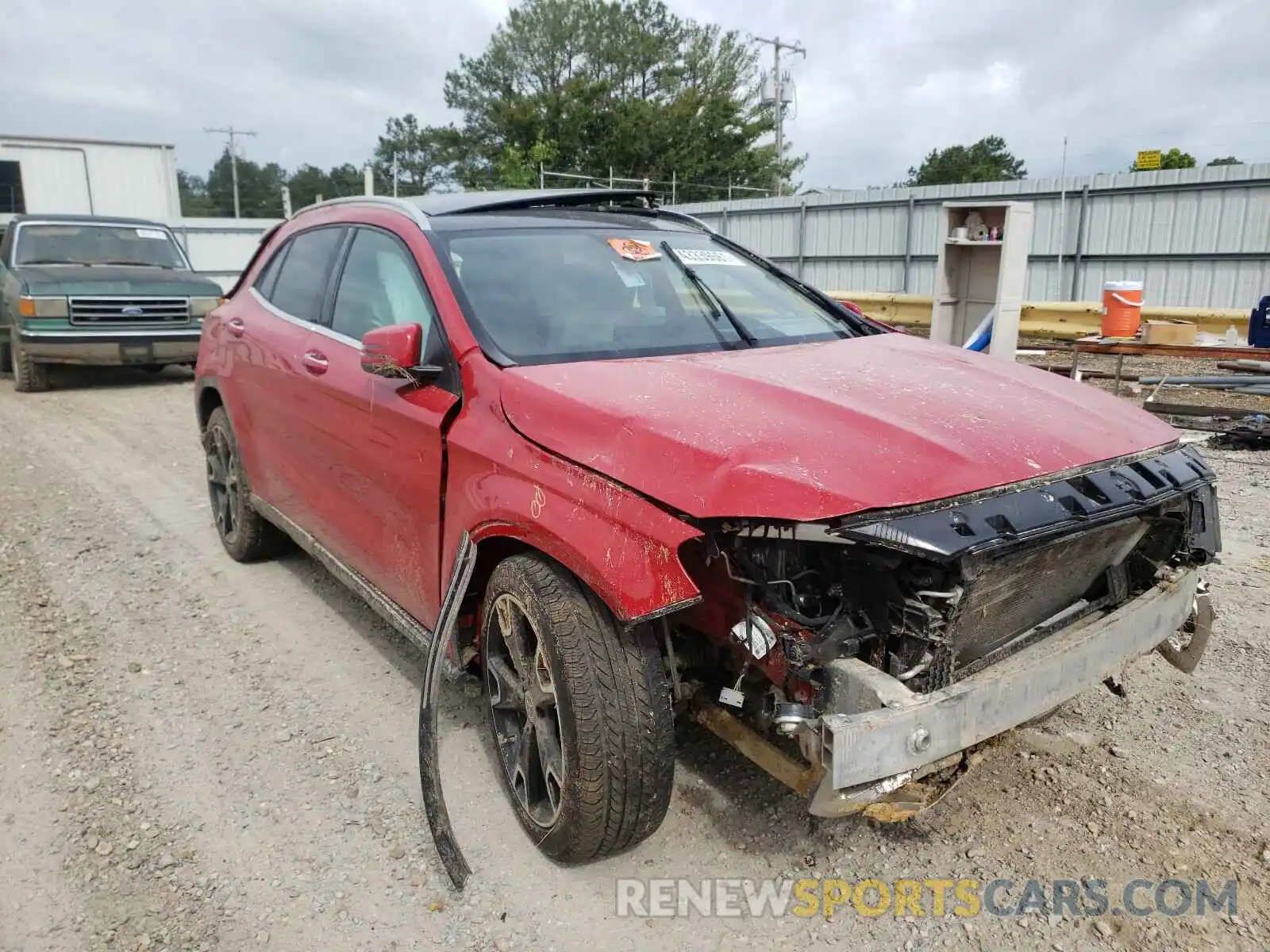 1 Photograph of a damaged car WDCTG4EBXKJ594405 MERCEDES-BENZ G CLASS 2019