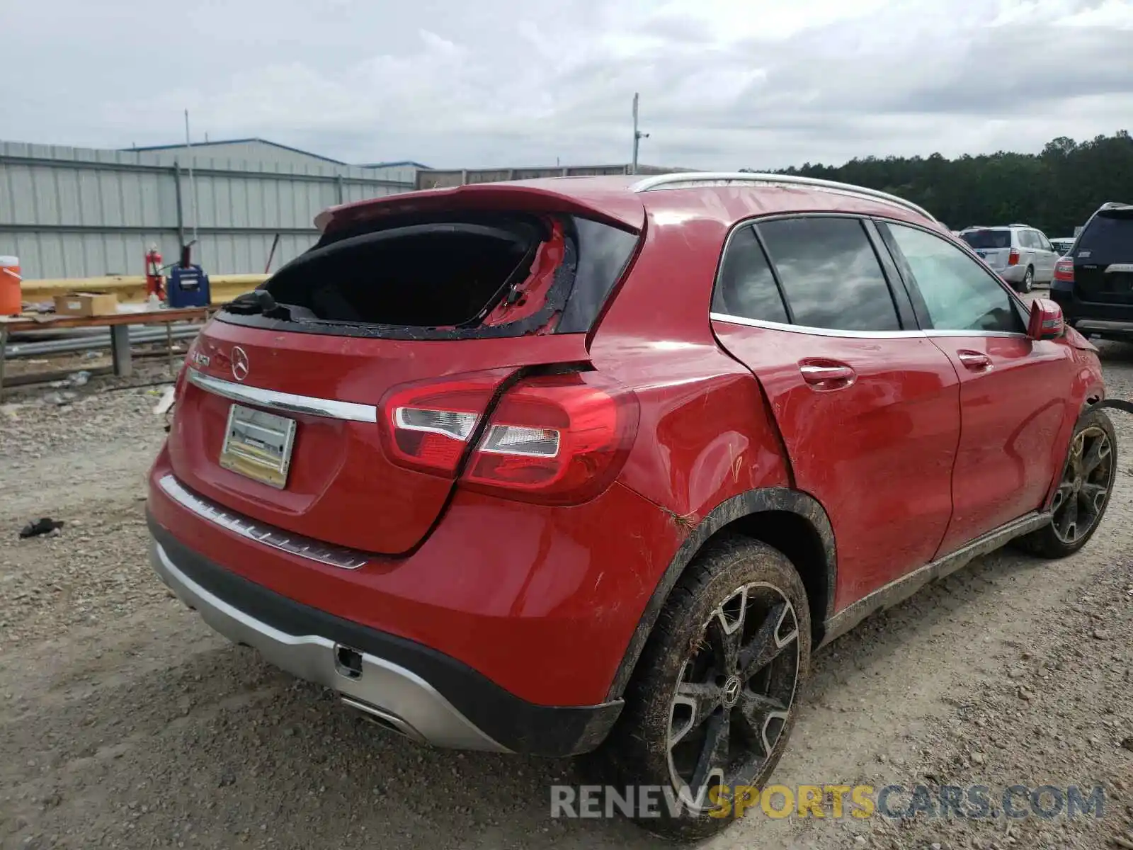 4 Photograph of a damaged car WDCTG4EBXKJ594405 MERCEDES-BENZ G CLASS 2019