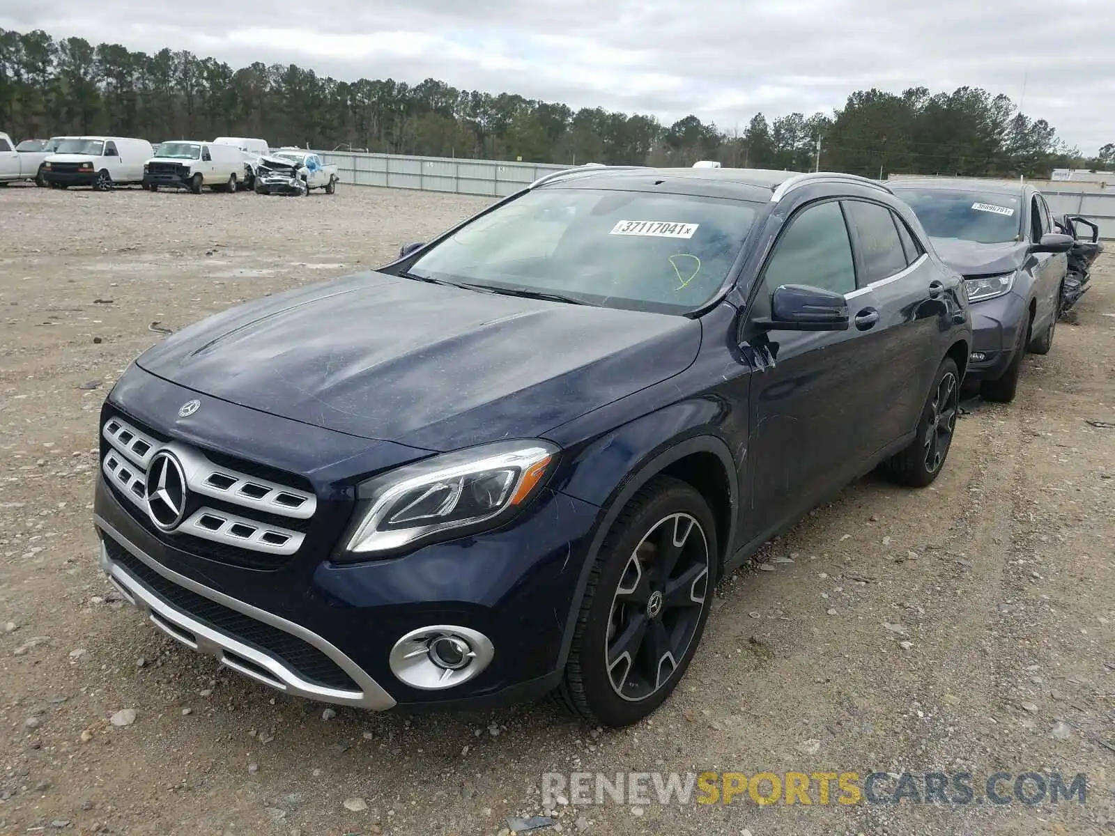 2 Photograph of a damaged car WDCTG4EBXKU002824 MERCEDES-BENZ G CLASS 2019