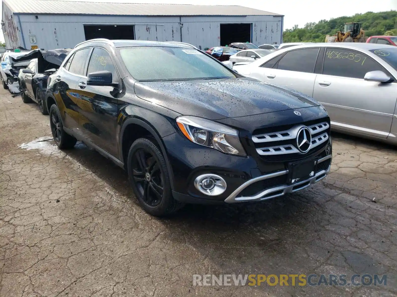 1 Photograph of a damaged car WDCTG4GB0KJ532766 MERCEDES-BENZ G CLASS 2019