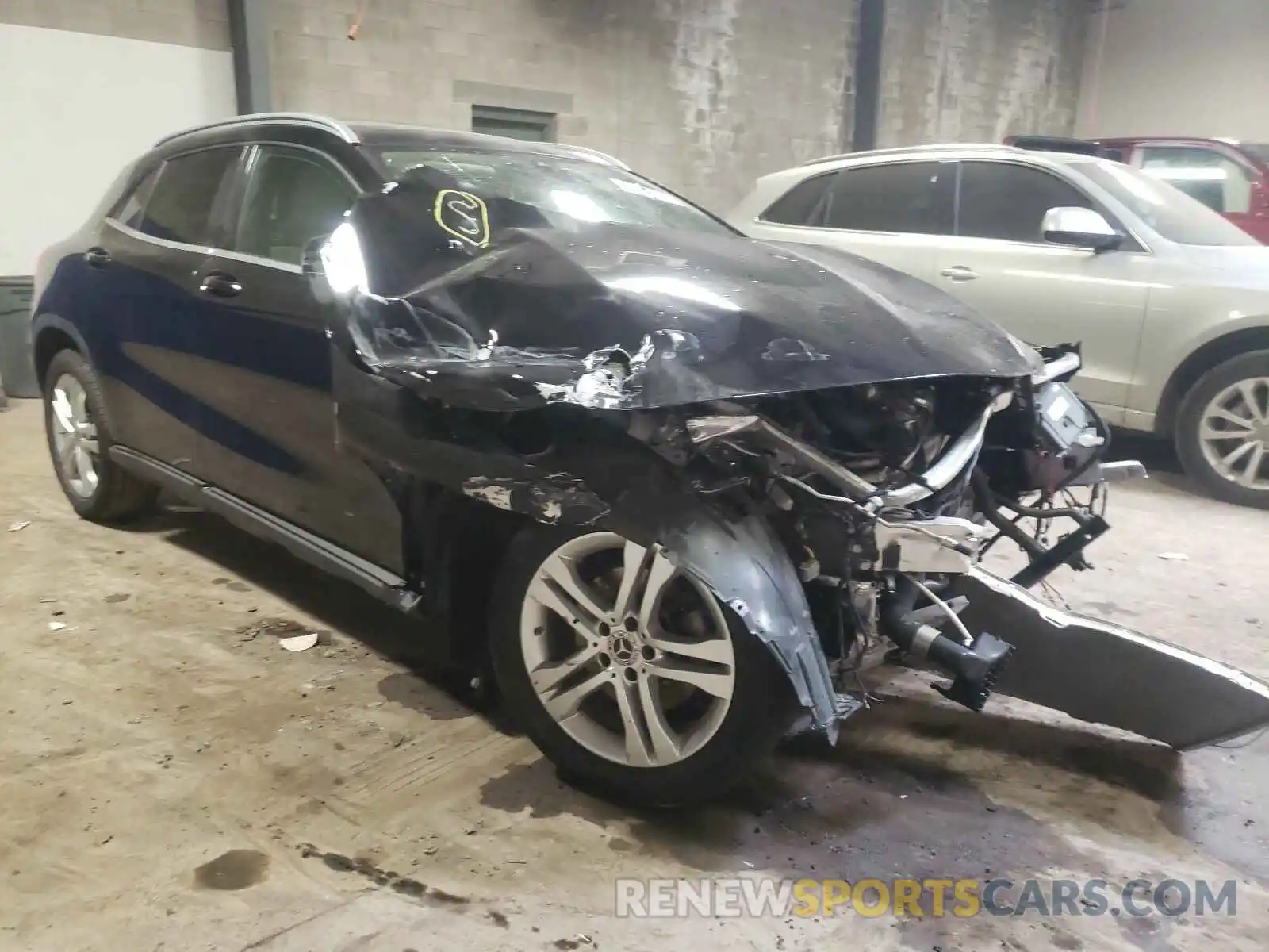 1 Photograph of a damaged car WDCTG4GB0KJ548188 MERCEDES-BENZ G CLASS 2019