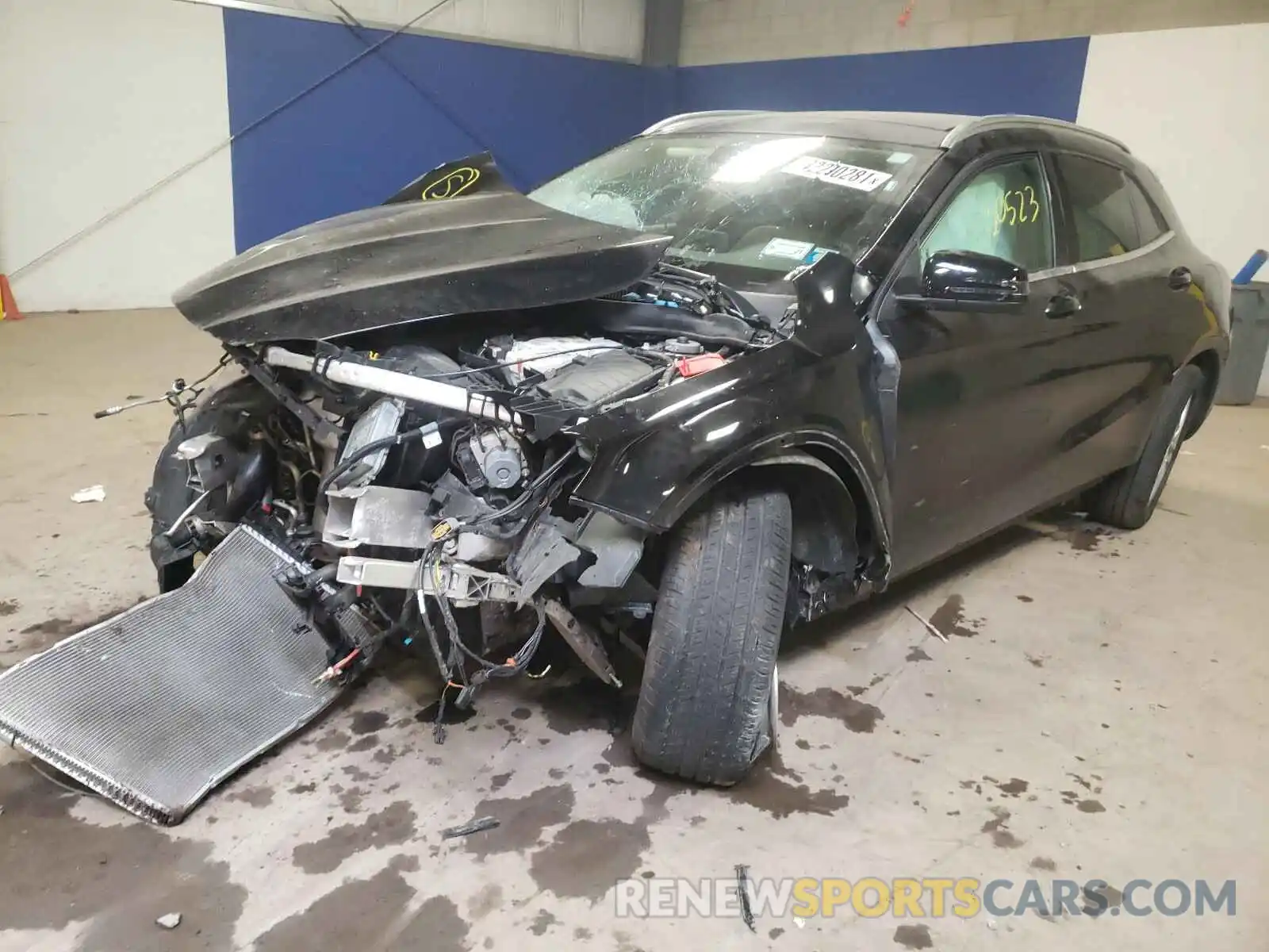 2 Photograph of a damaged car WDCTG4GB0KJ548188 MERCEDES-BENZ G CLASS 2019