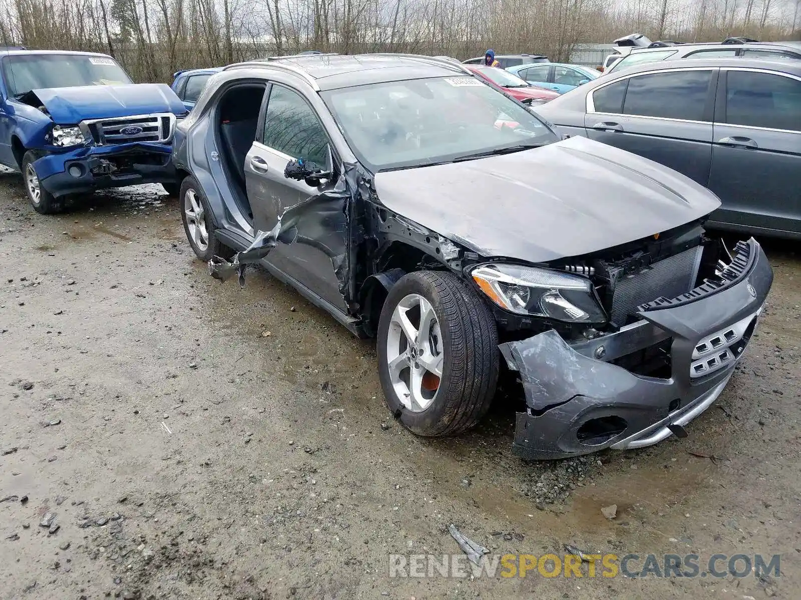 1 Photograph of a damaged car WDCTG4GB0KJ611760 MERCEDES-BENZ G CLASS 2019