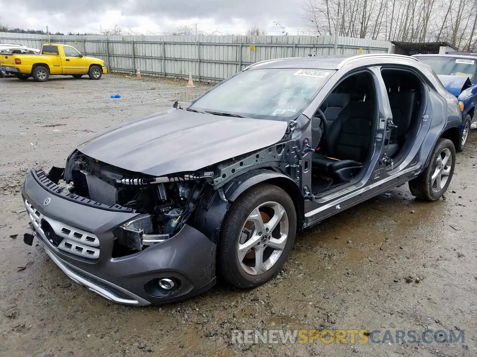 2 Photograph of a damaged car WDCTG4GB0KJ611760 MERCEDES-BENZ G CLASS 2019