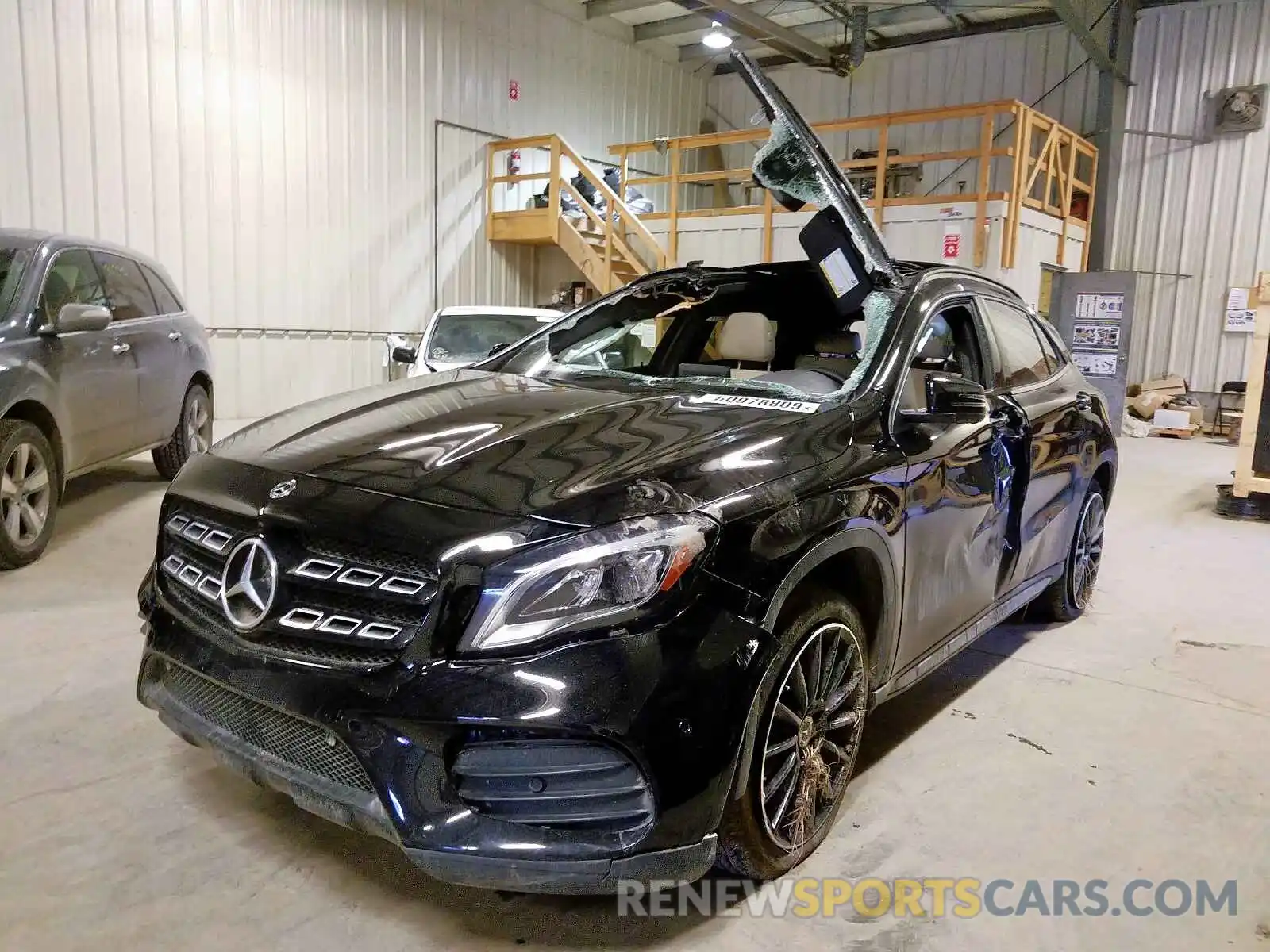 2 Photograph of a damaged car WDCTG4GB0KU006989 MERCEDES-BENZ G CLASS 2019