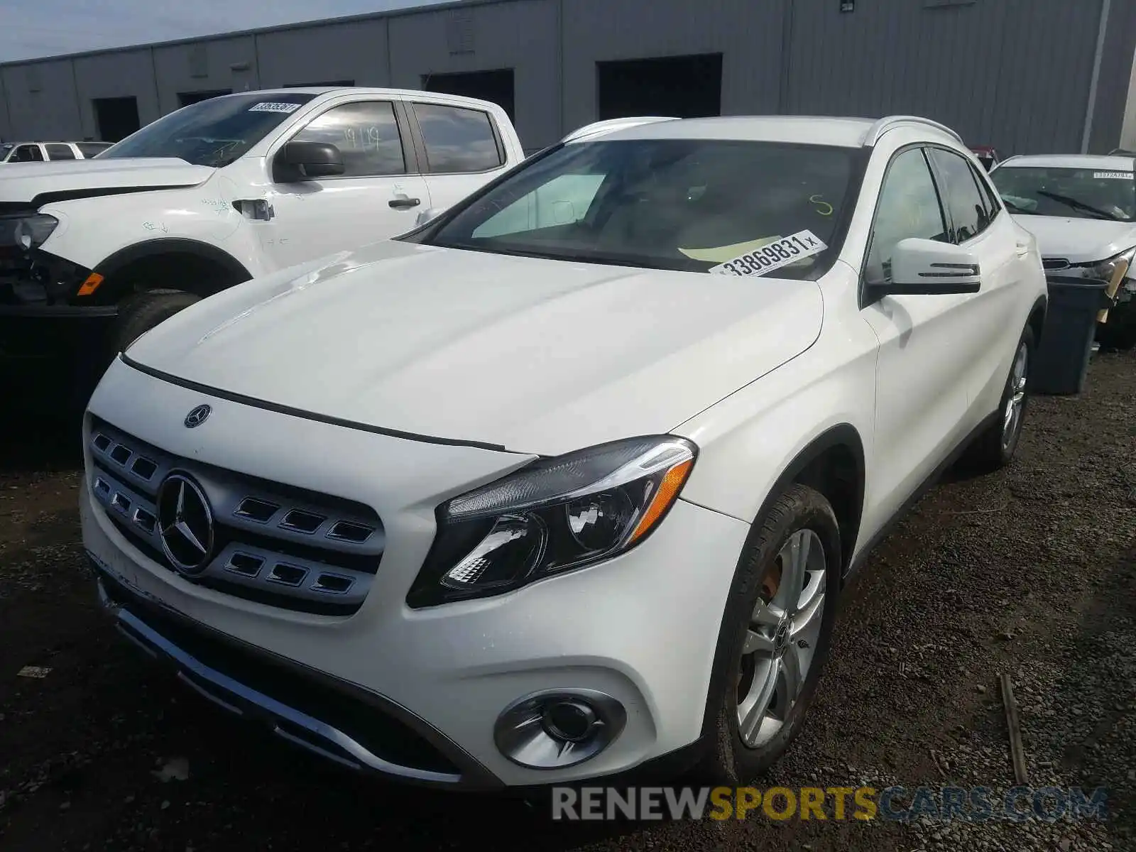 2 Photograph of a damaged car WDCTG4GB0KU009245 MERCEDES-BENZ G CLASS 2019