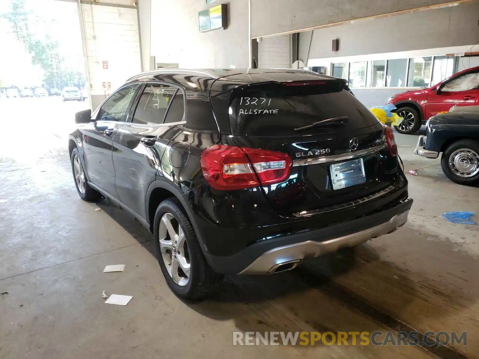 3 Photograph of a damaged car WDCTG4GB1KJ584147 MERCEDES-BENZ G CLASS 2019